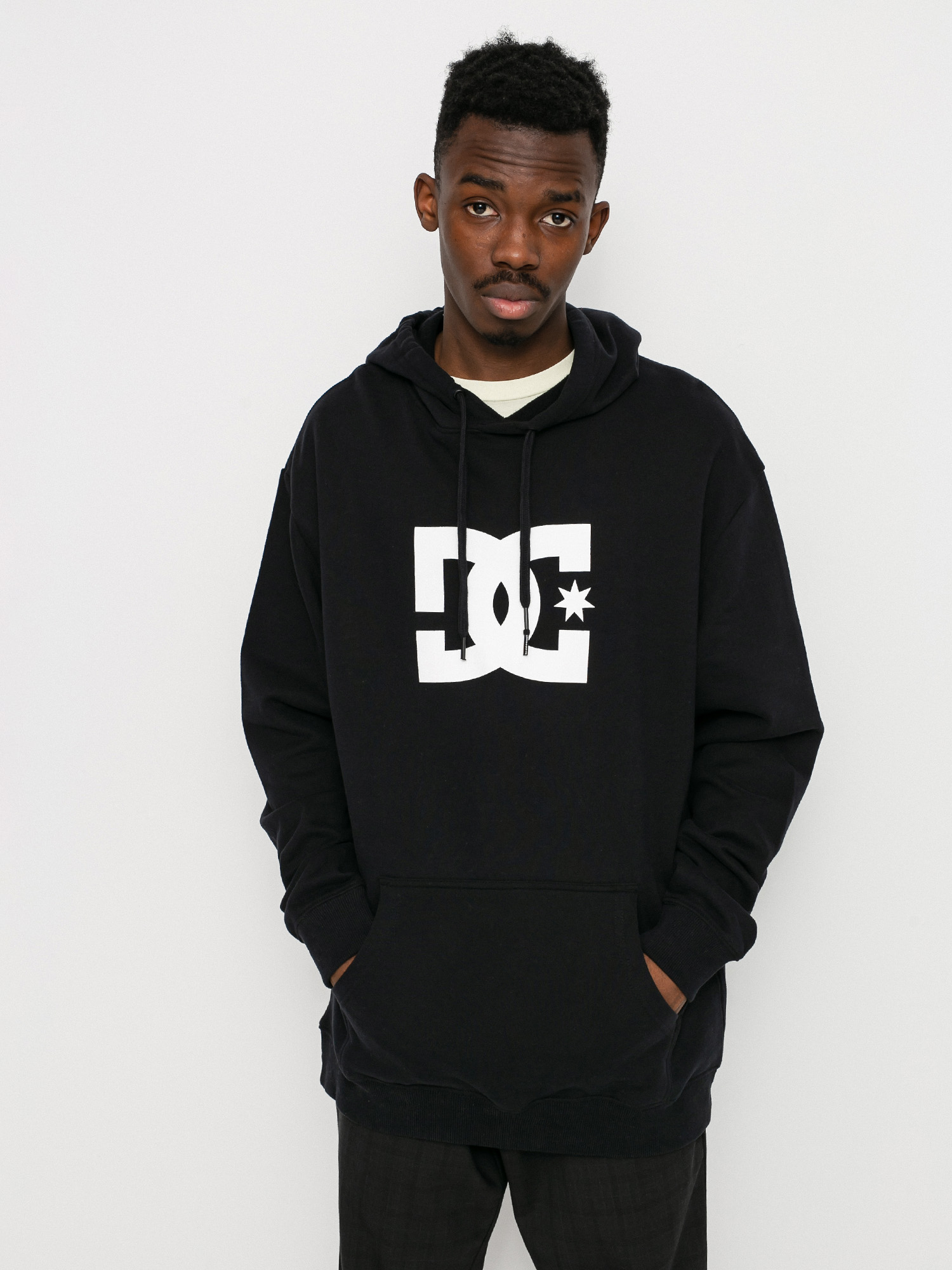 Bluza z kapturem DC Star HD (black)
