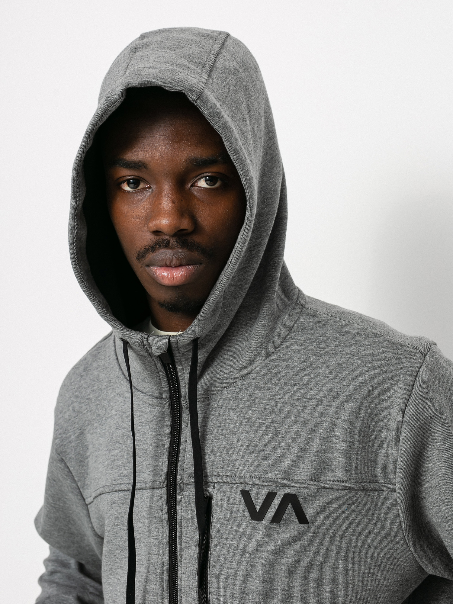 Bluza z kapturem RVCA Sport Tech HD (athletic heathe)