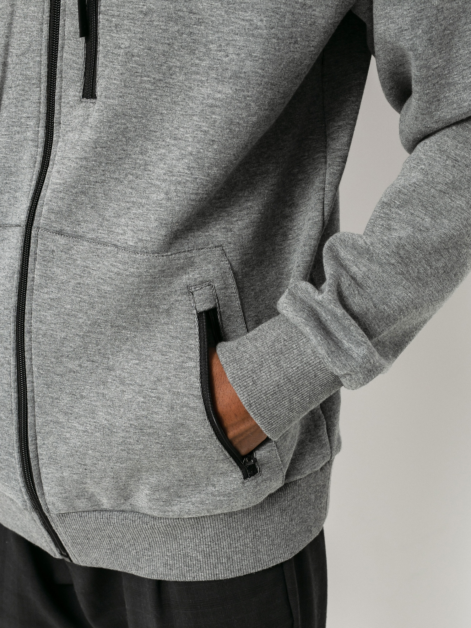 Bluza z kapturem RVCA Sport Tech HD (athletic heathe)