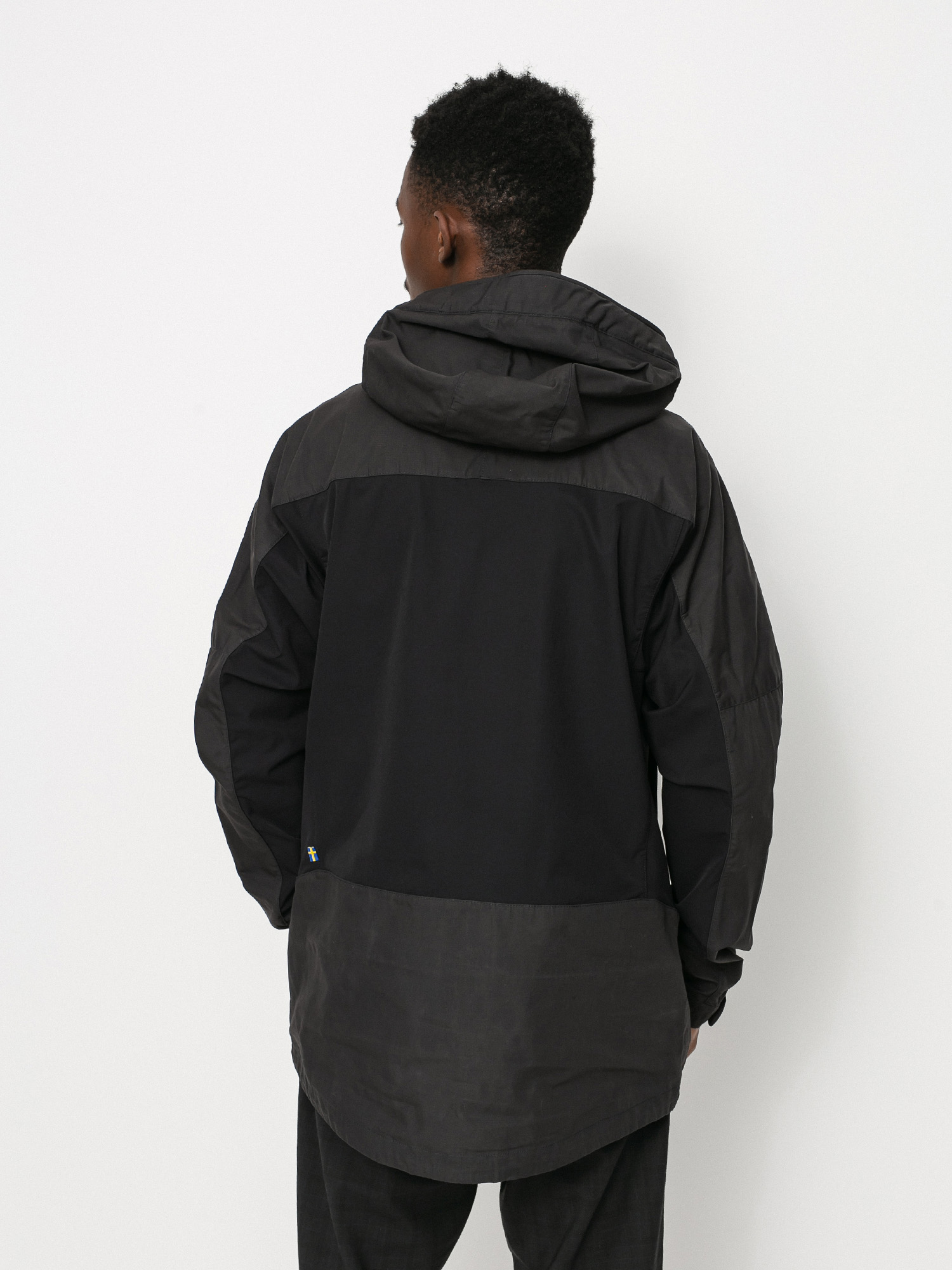 Kurtka Fjallraven Abisko Lite Trekking (dark grey black)