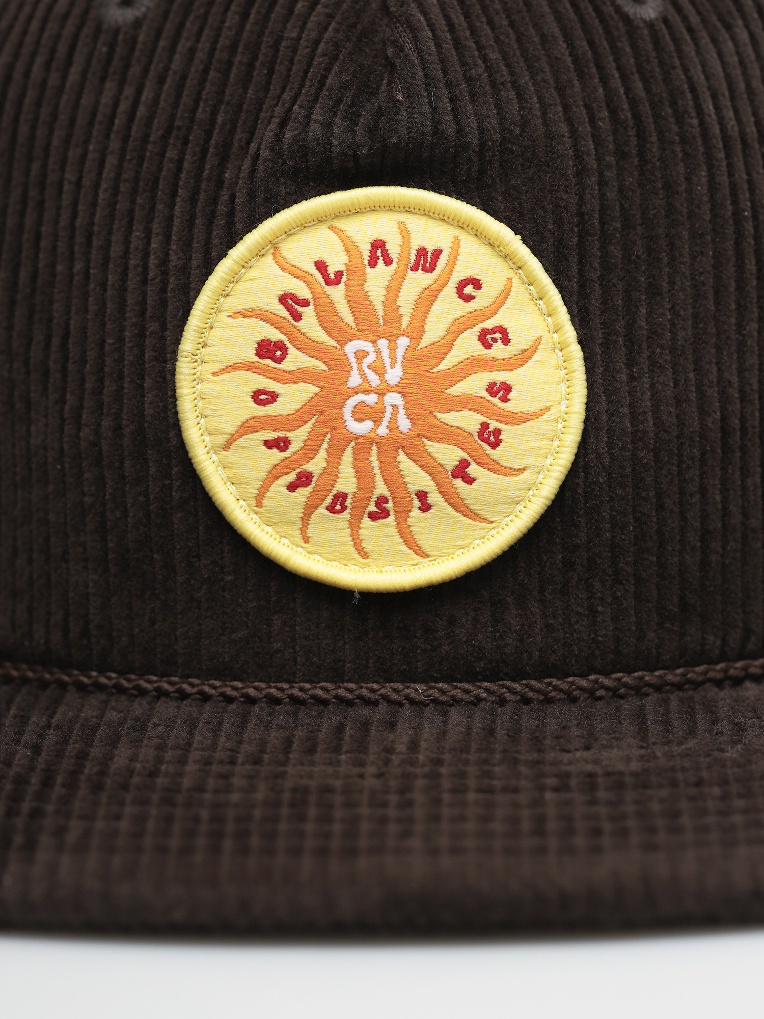 Czapka z daszkiem RVCA Chunky Strapback ZD (brown)