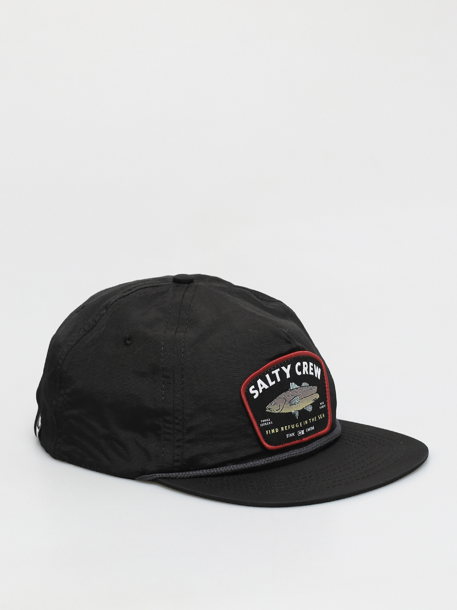 Czapka z daszkiem Salty Crew Creature 5 Panel ZD (black)