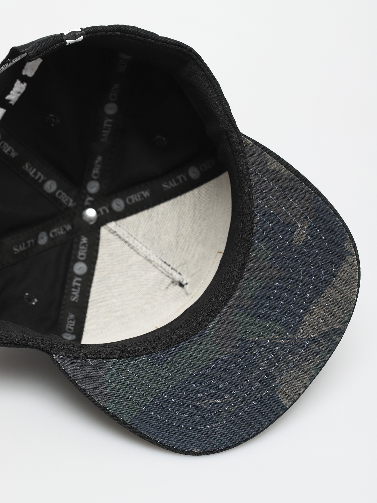 Czapka z daszkiem Salty Crew Midship 5 Panel ZD (black)