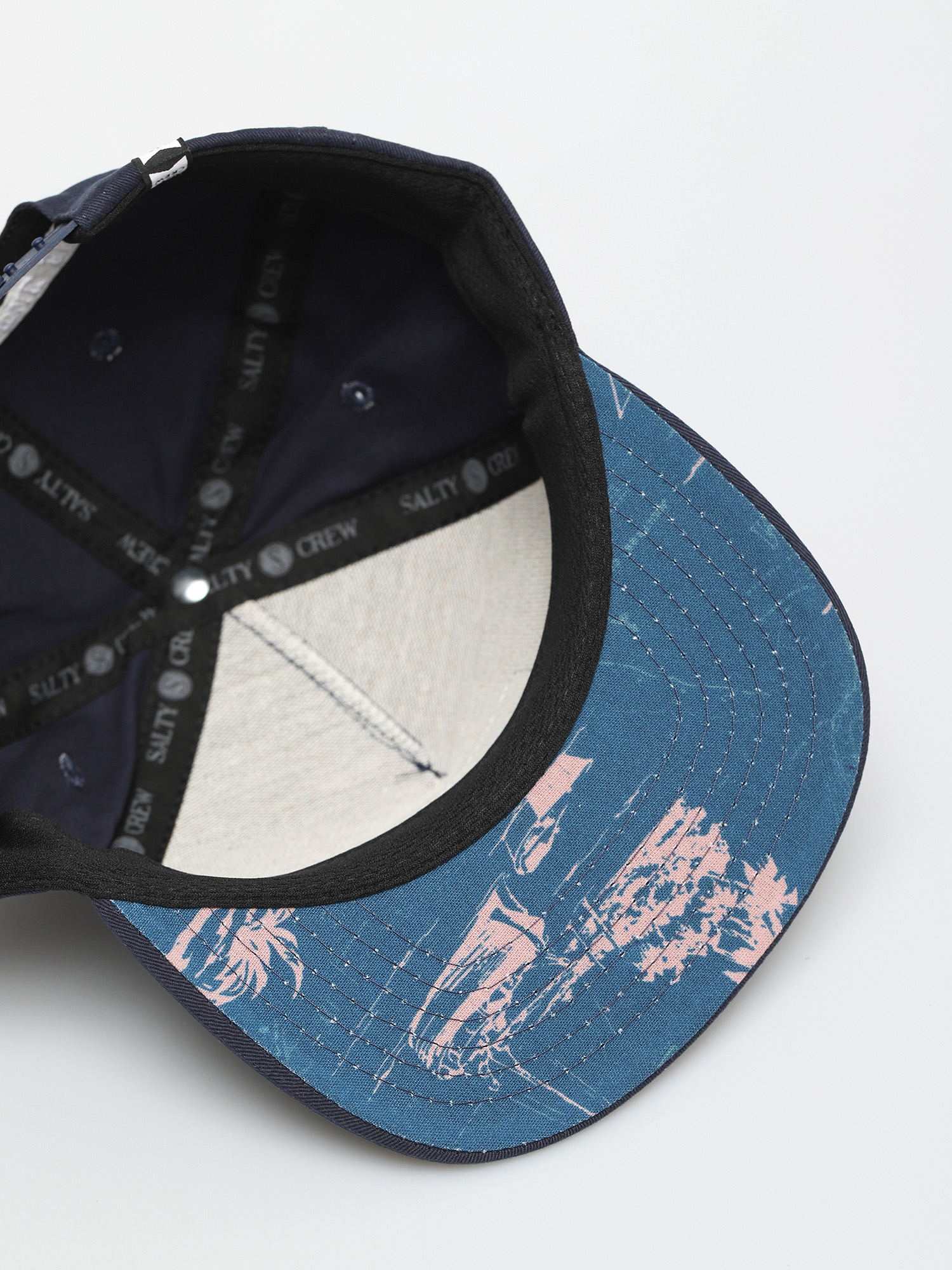 Czapka z daszkiem Salty Crew Midship 5 Panel ZD (navy)