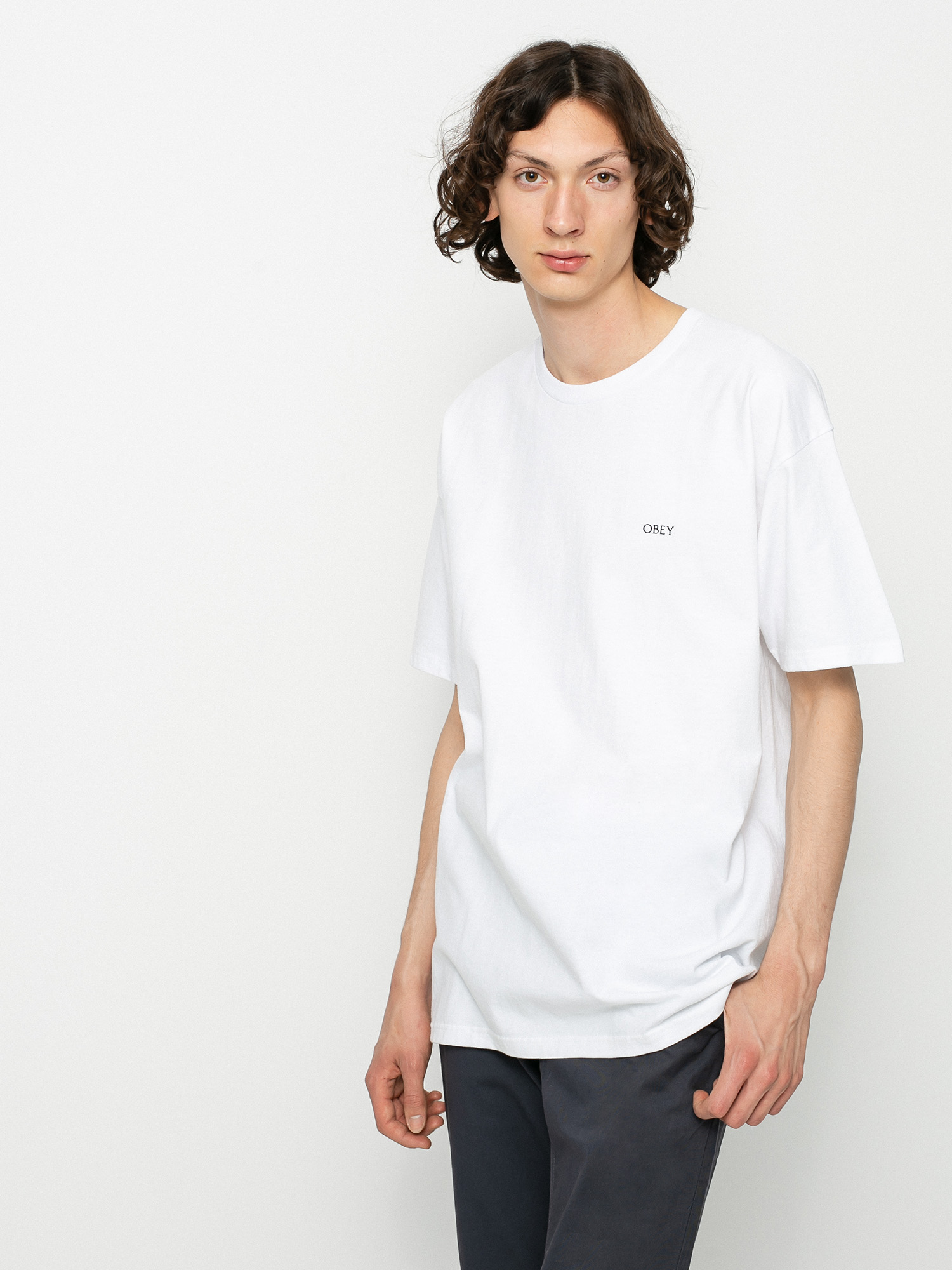T-shirt OBEY No Future (white)