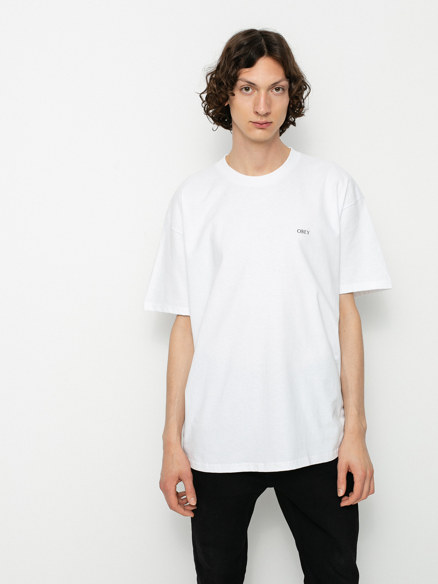 T-shirt OBEY Paint It Black (white)