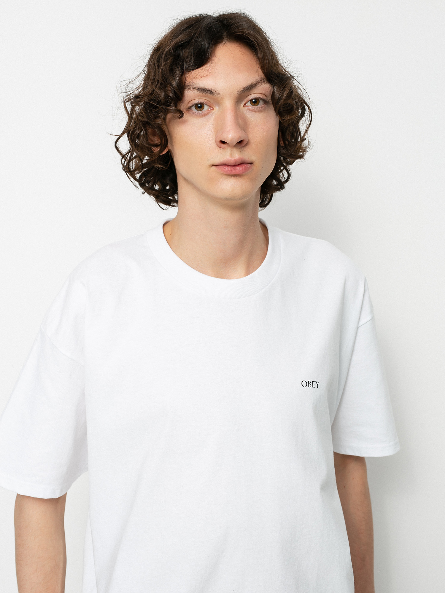 T-shirt OBEY Paint It Black (white)