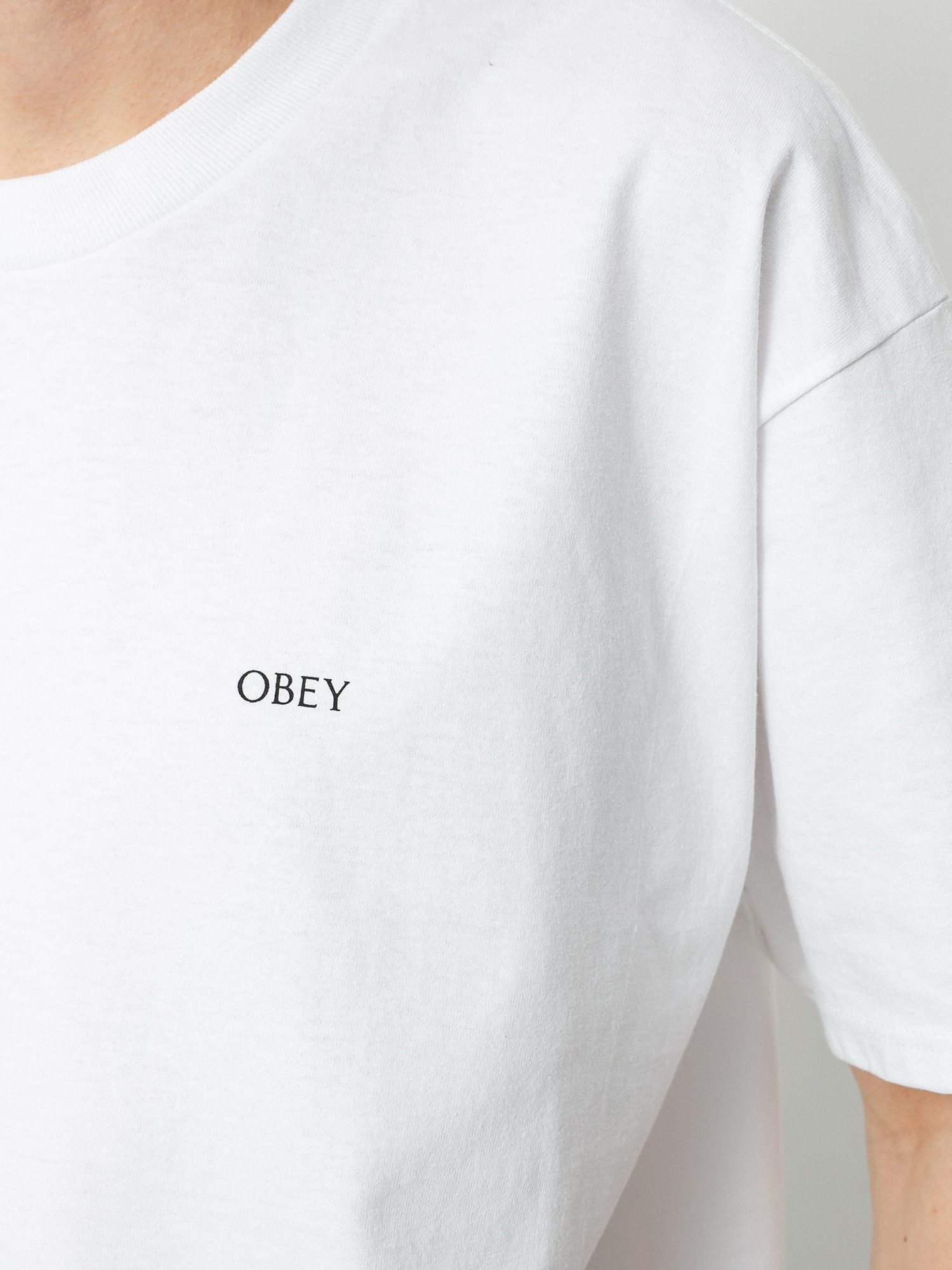 T-shirt OBEY Paint It Black (white)