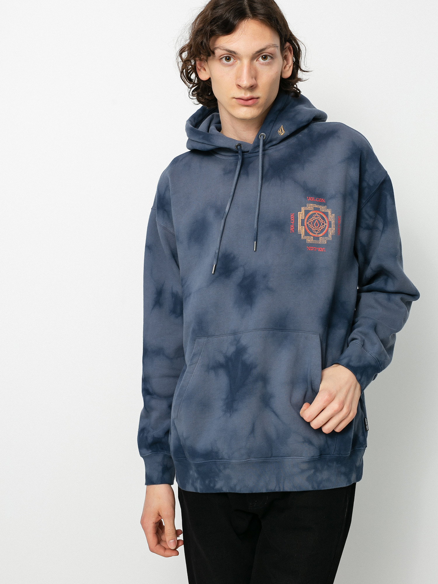 Bluza z kapturem Volcom Scrowed HD (atlantic)