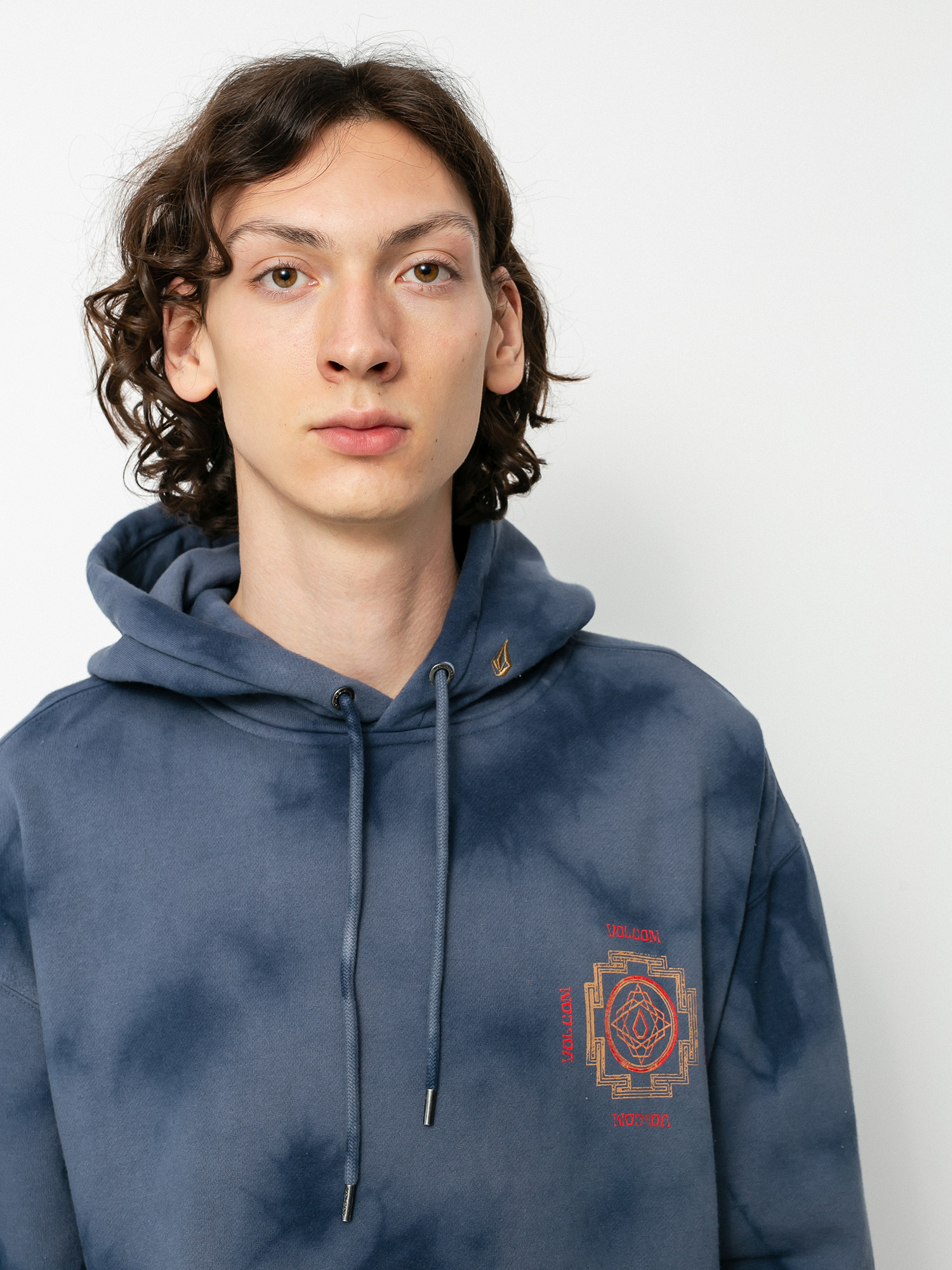 Bluza z kapturem Volcom Scrowed HD (atlantic)