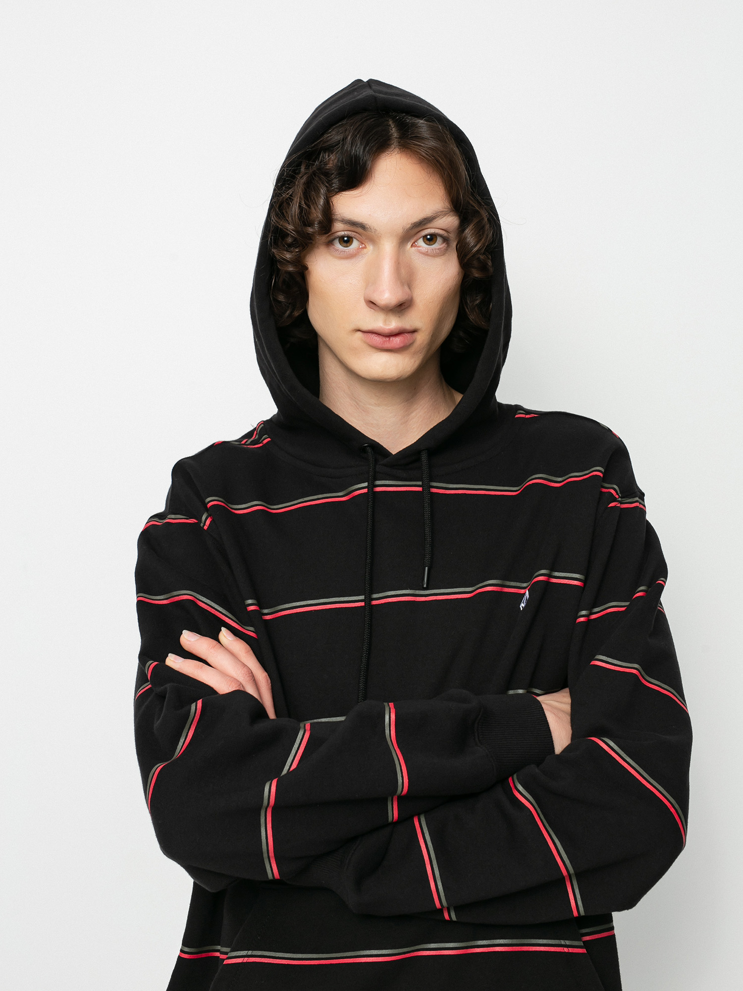 Bluza z kapturem Volcom Cannione HD (black)