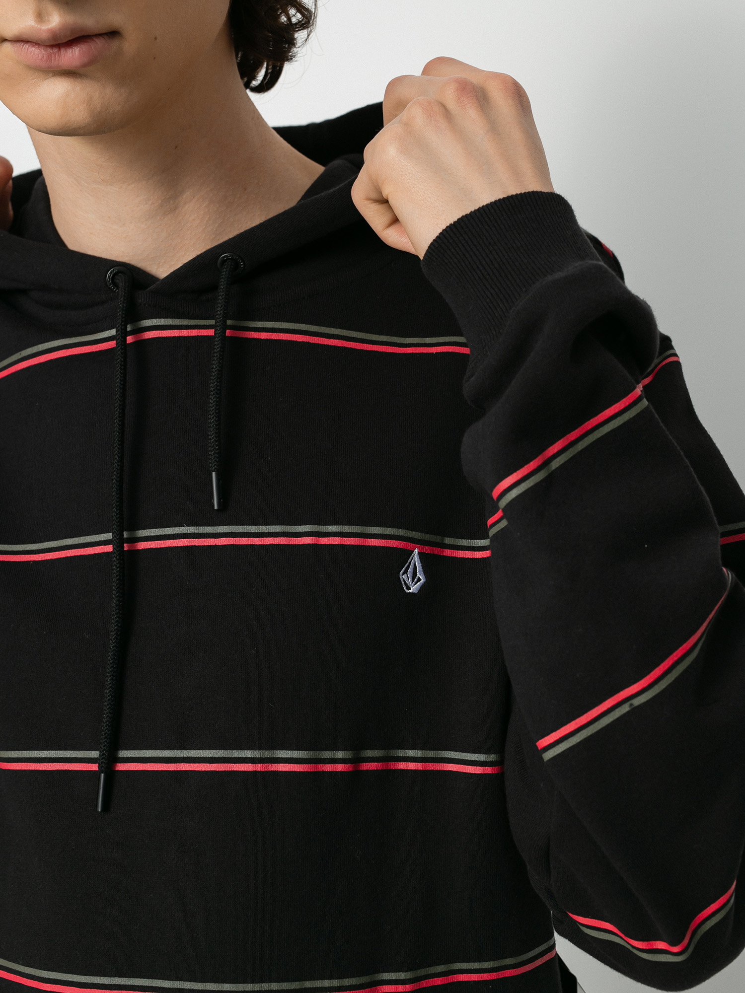 Bluza z kapturem Volcom Cannione HD (black)