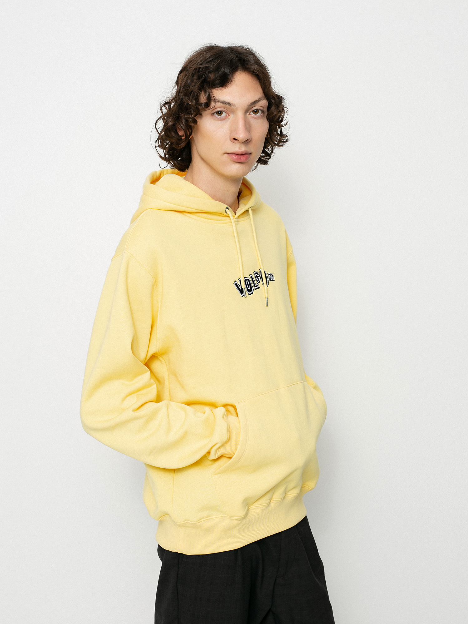 Bluza z kapturem Volcom Stone Supply HD (dawn yellow)