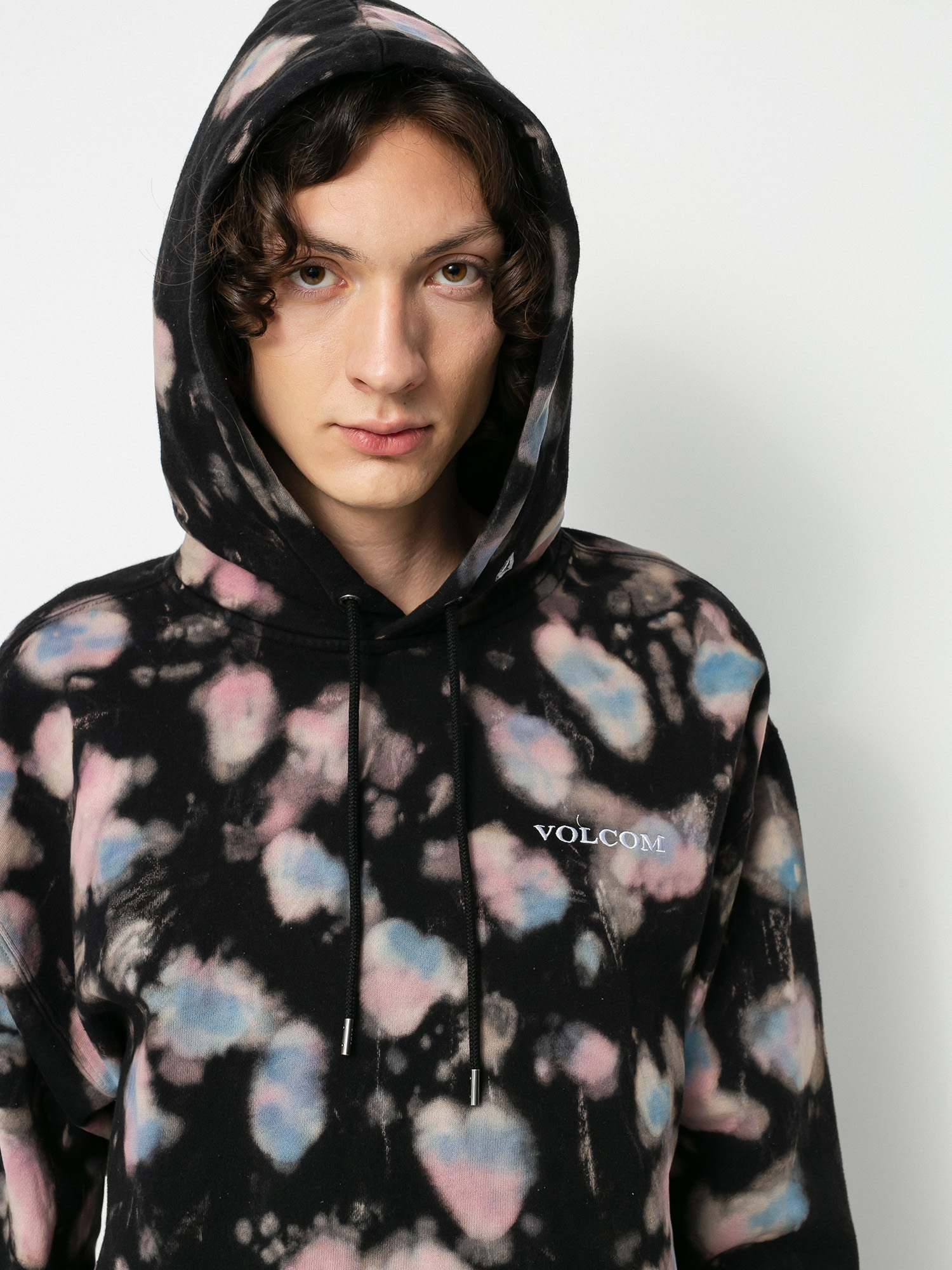 Bluza z kapturem Volcom Scrowed HD (black)