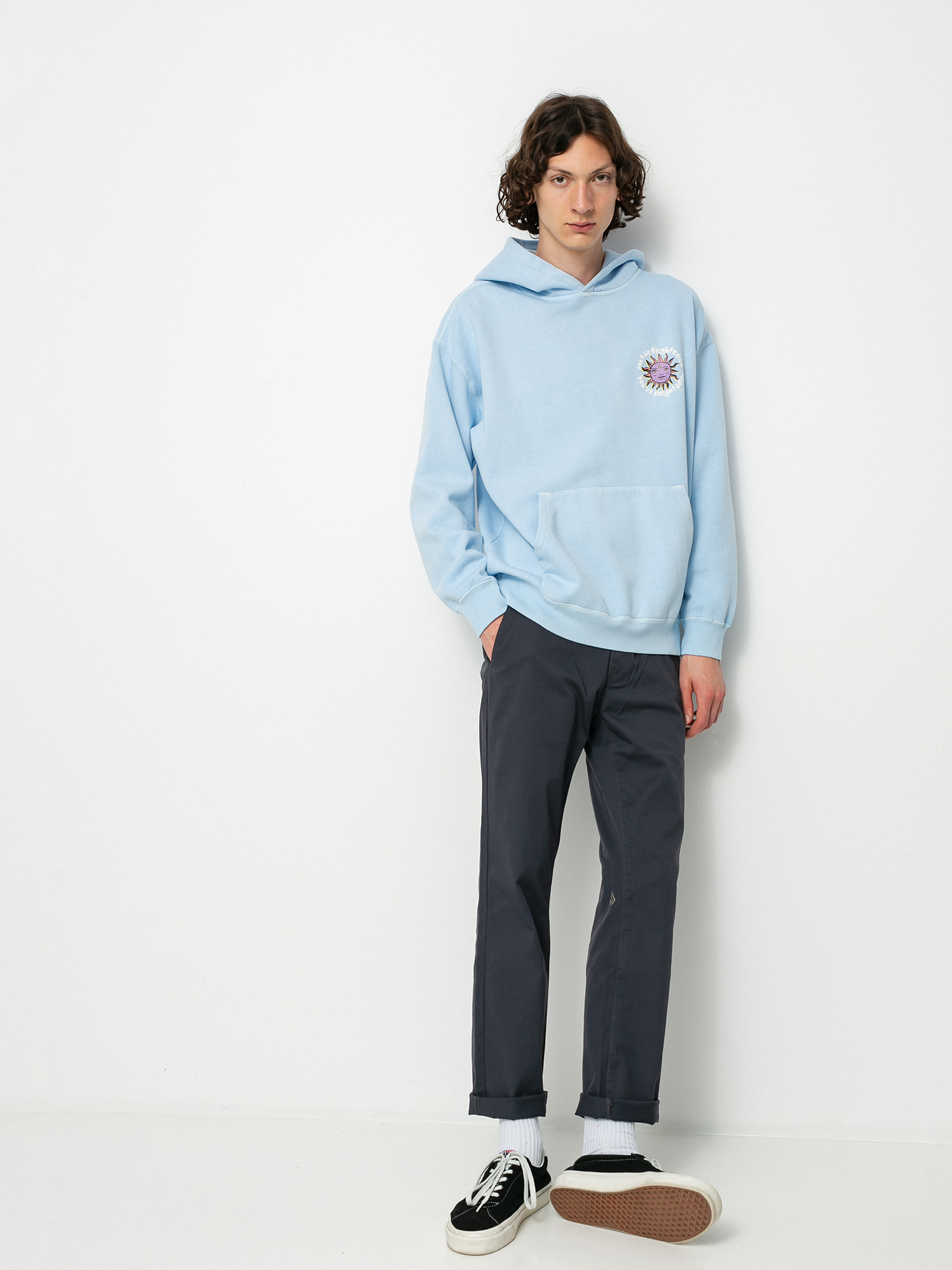 Bluza z kapturem Volcom Ozzy HD (aether blue)
