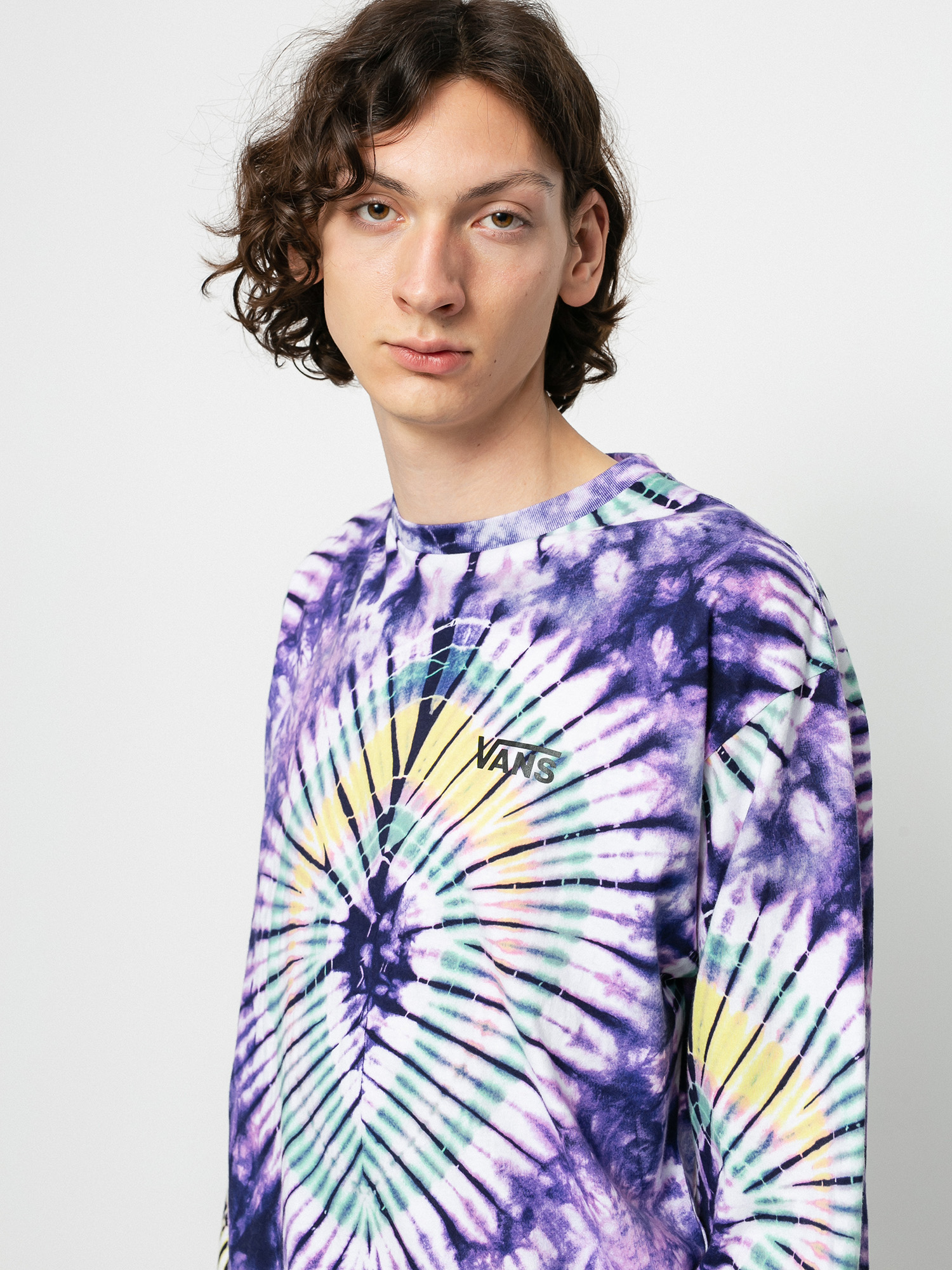 Longsleeve Vans Vans Burst Tie Dye (english lavender)