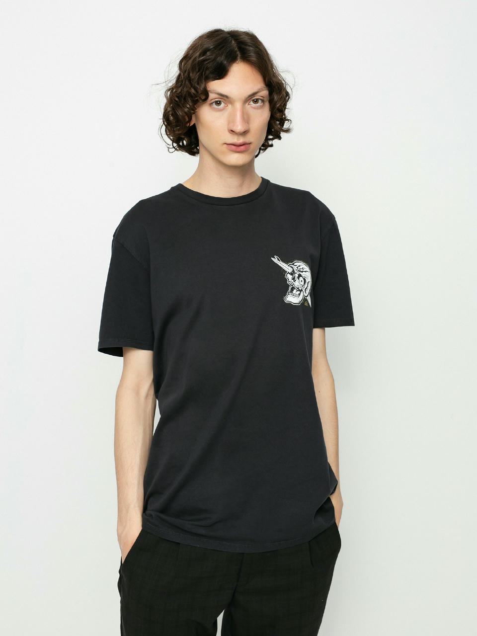 T-shirt Quiksilver Summer Skull (black)