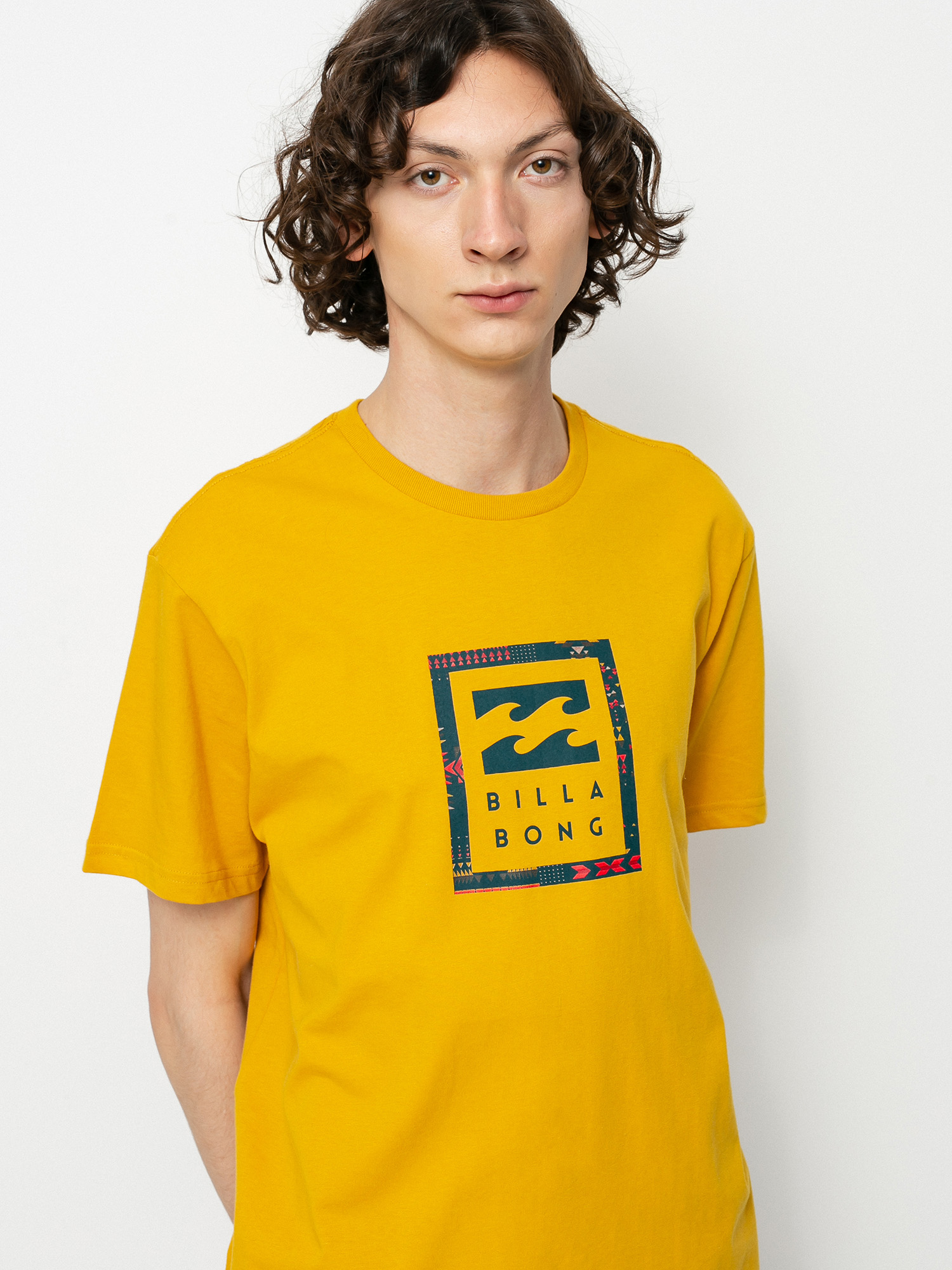 T-shirt Billabong Unity Stacked (mustard)