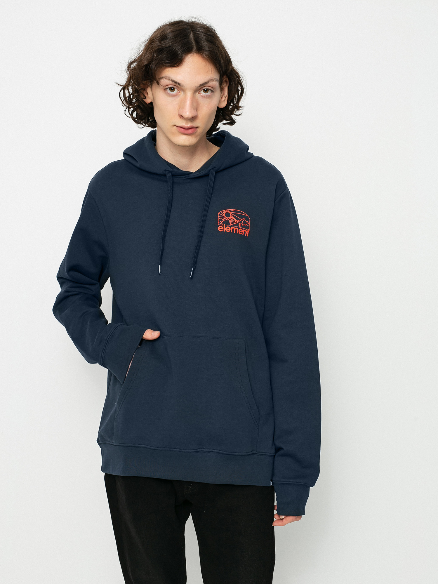 Bluza z kapturem Element Sunnett HD (eclipse navy)