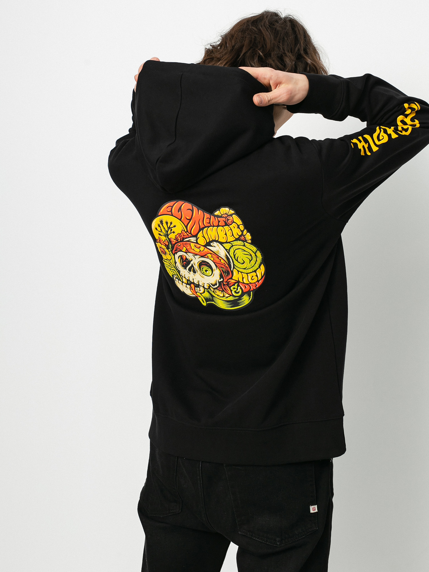 Bluza z kapturem Element The Vision HD (flint black)