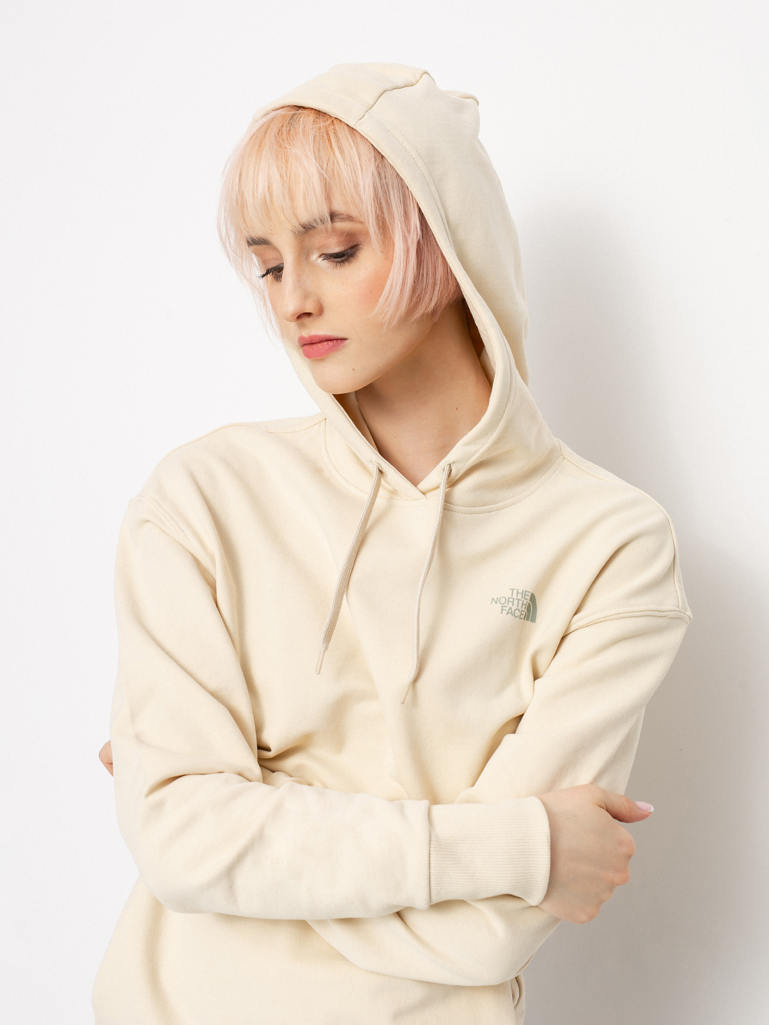 Bluza z kapturem The North Face Pud HD Wmn (bleached sand)