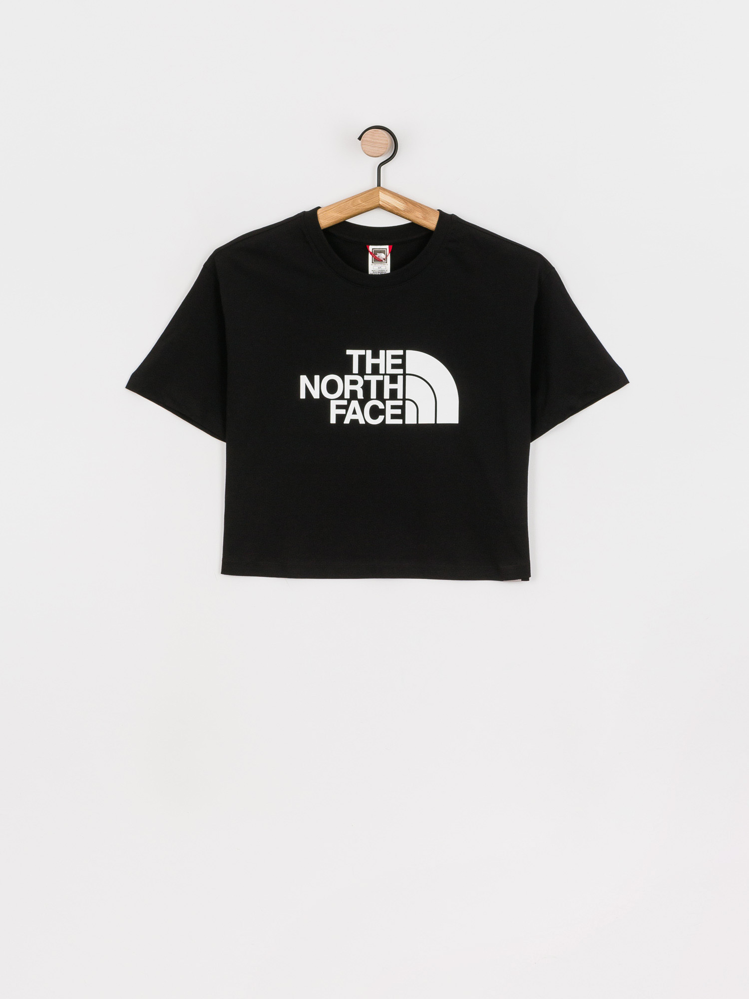 T-shirt The North Face Cropped Easy Wmn (tnf black)