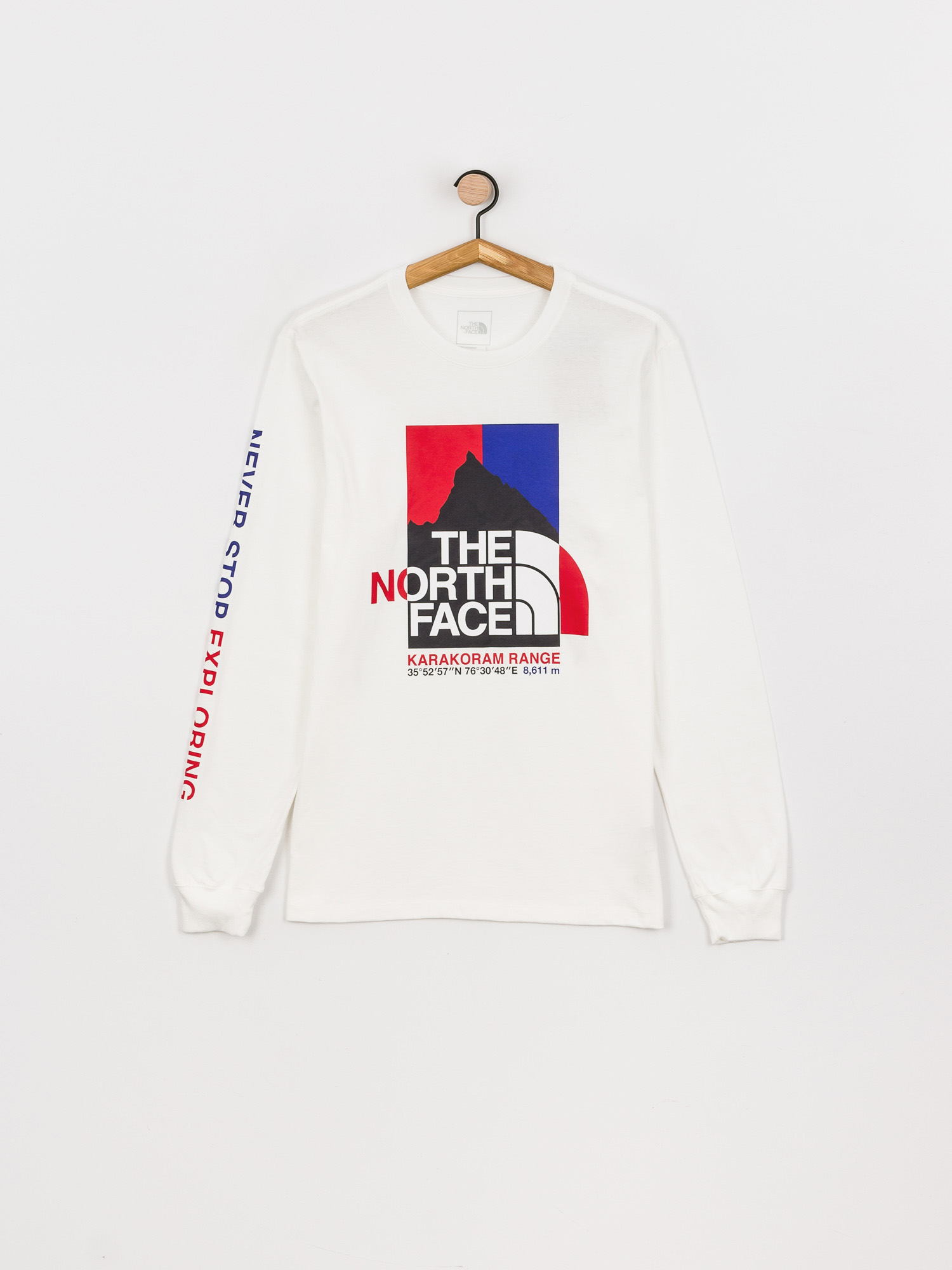 Longsleeve The North Face Karakoram Graphic (tnf white)