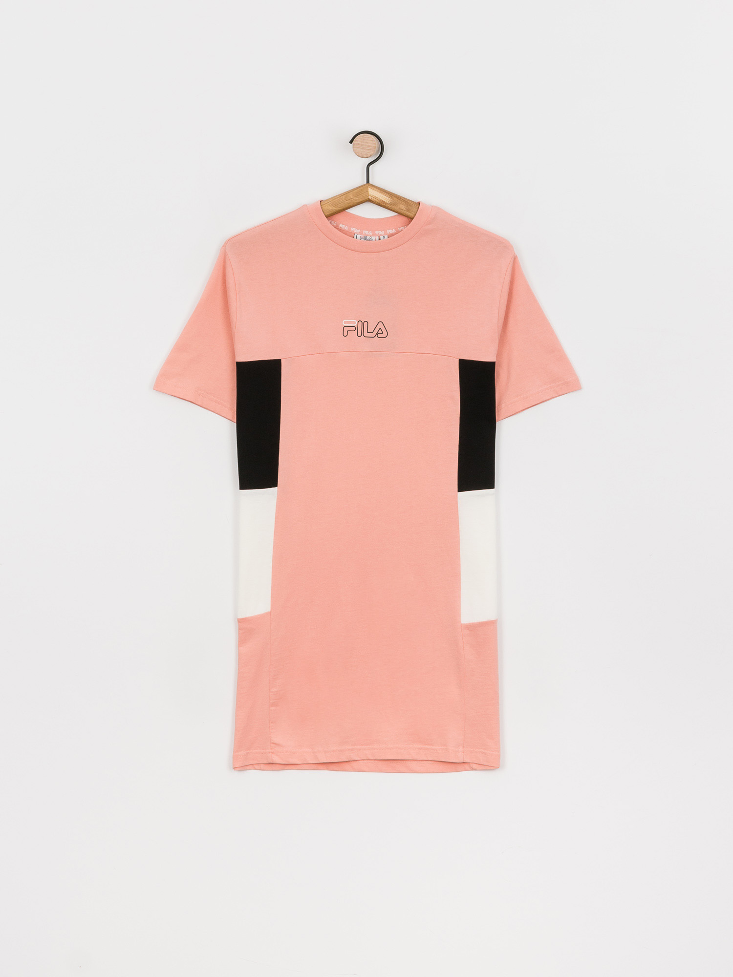 Sukienka Fila Jadyn Blocked Wmn (coral cloud/black bright/white)