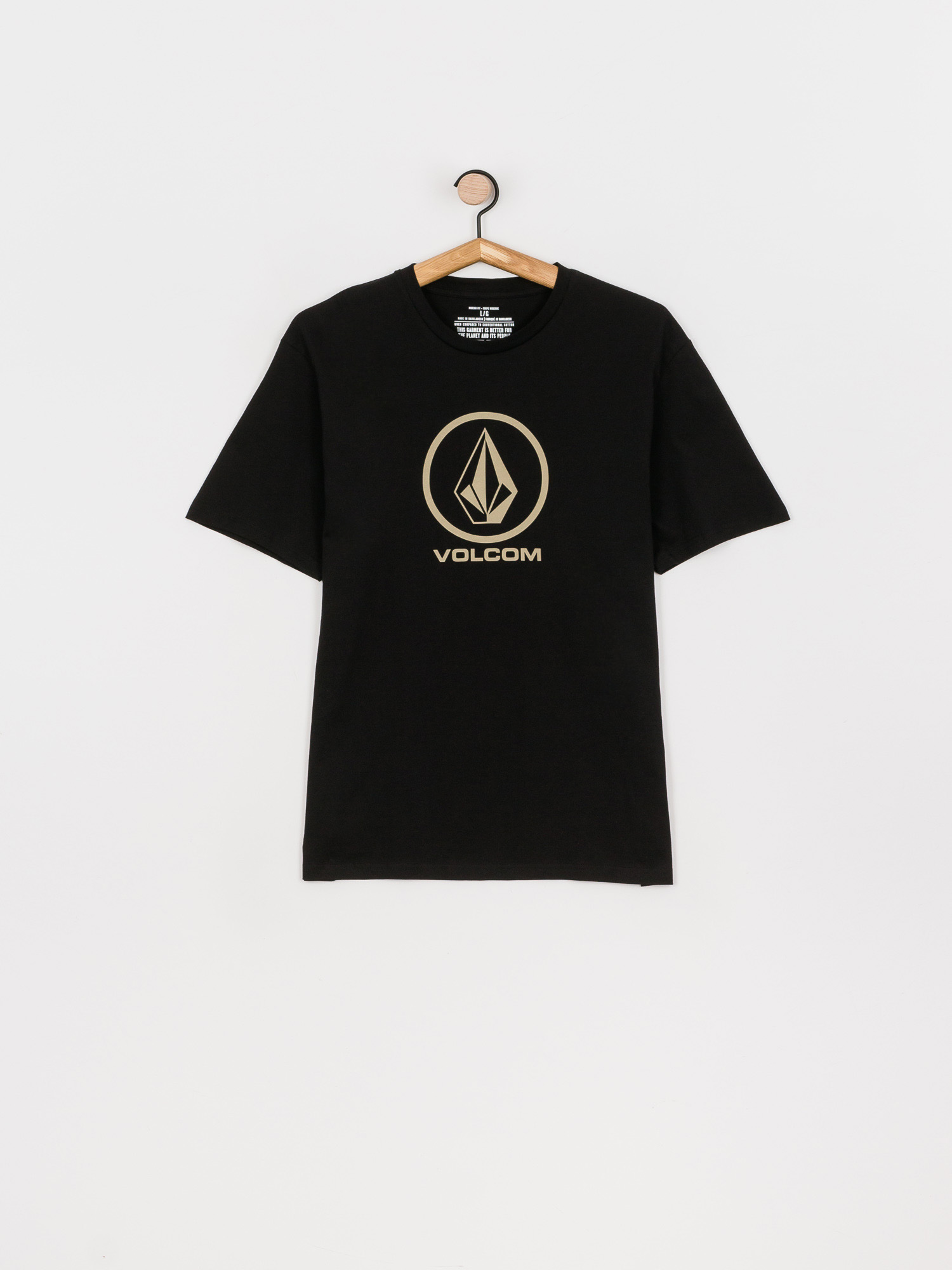 T-shirt Volcom Crisp Stone (black)