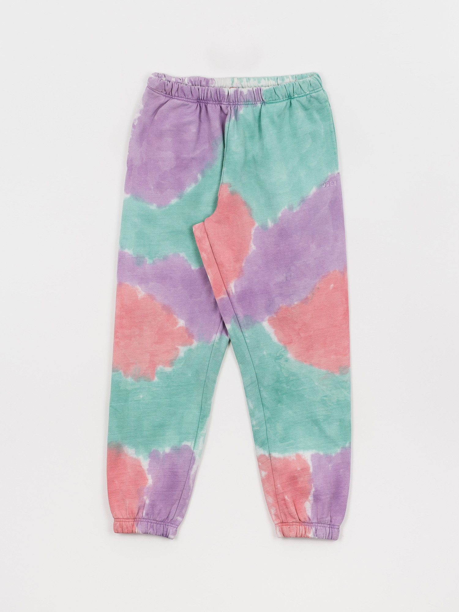 Spodnie OBEY Sustainable Tie Dye (purple nitro multi)