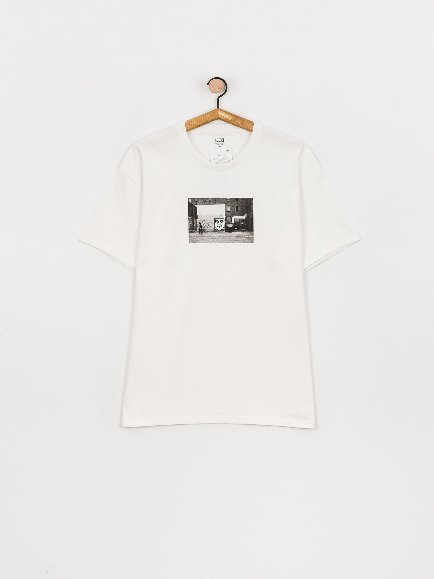 T-shirt OBEY Icon Face Toronto (white)