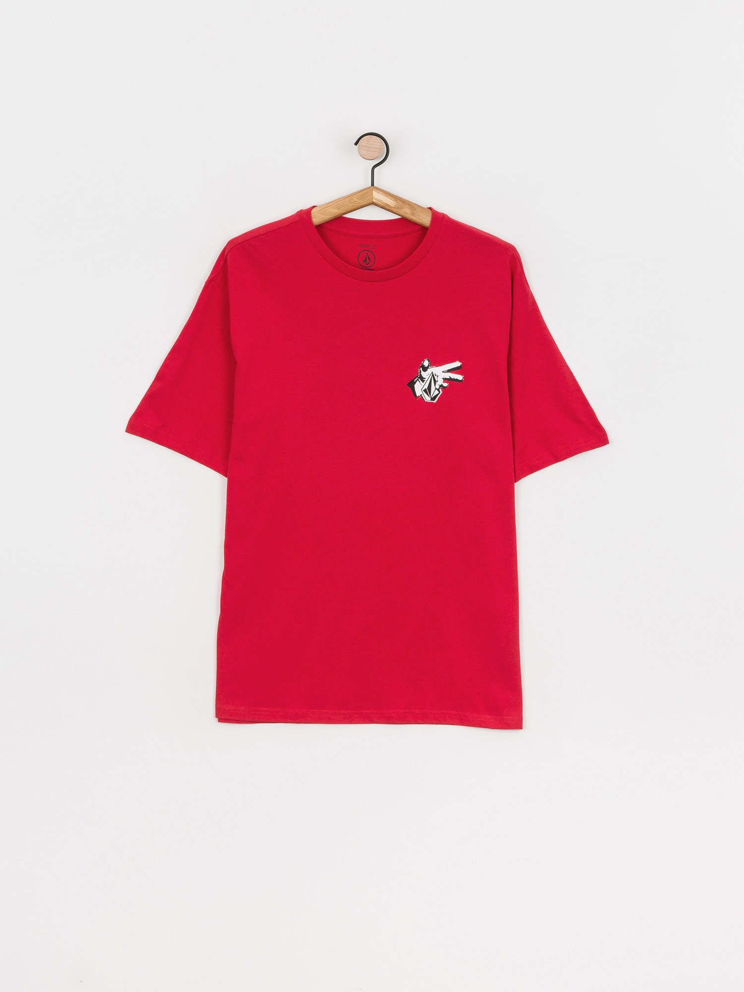 T-shirt Volcom Clatter (carmine red)