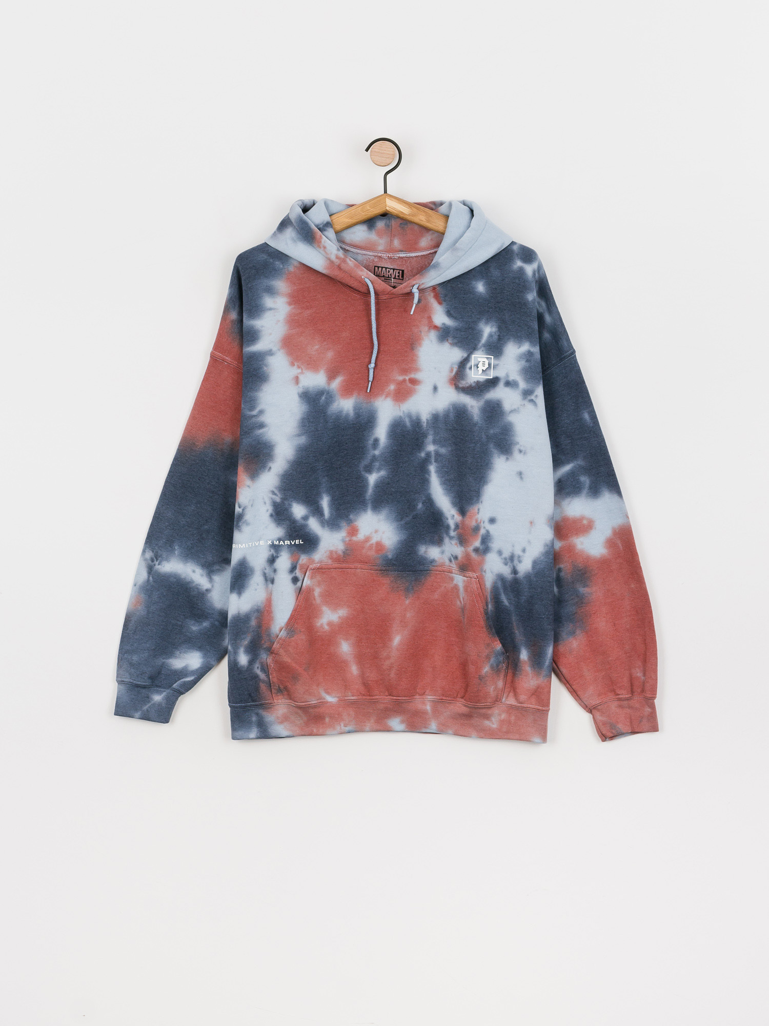 Bluza z kapturem Primitive Venom Washed HD (blue)