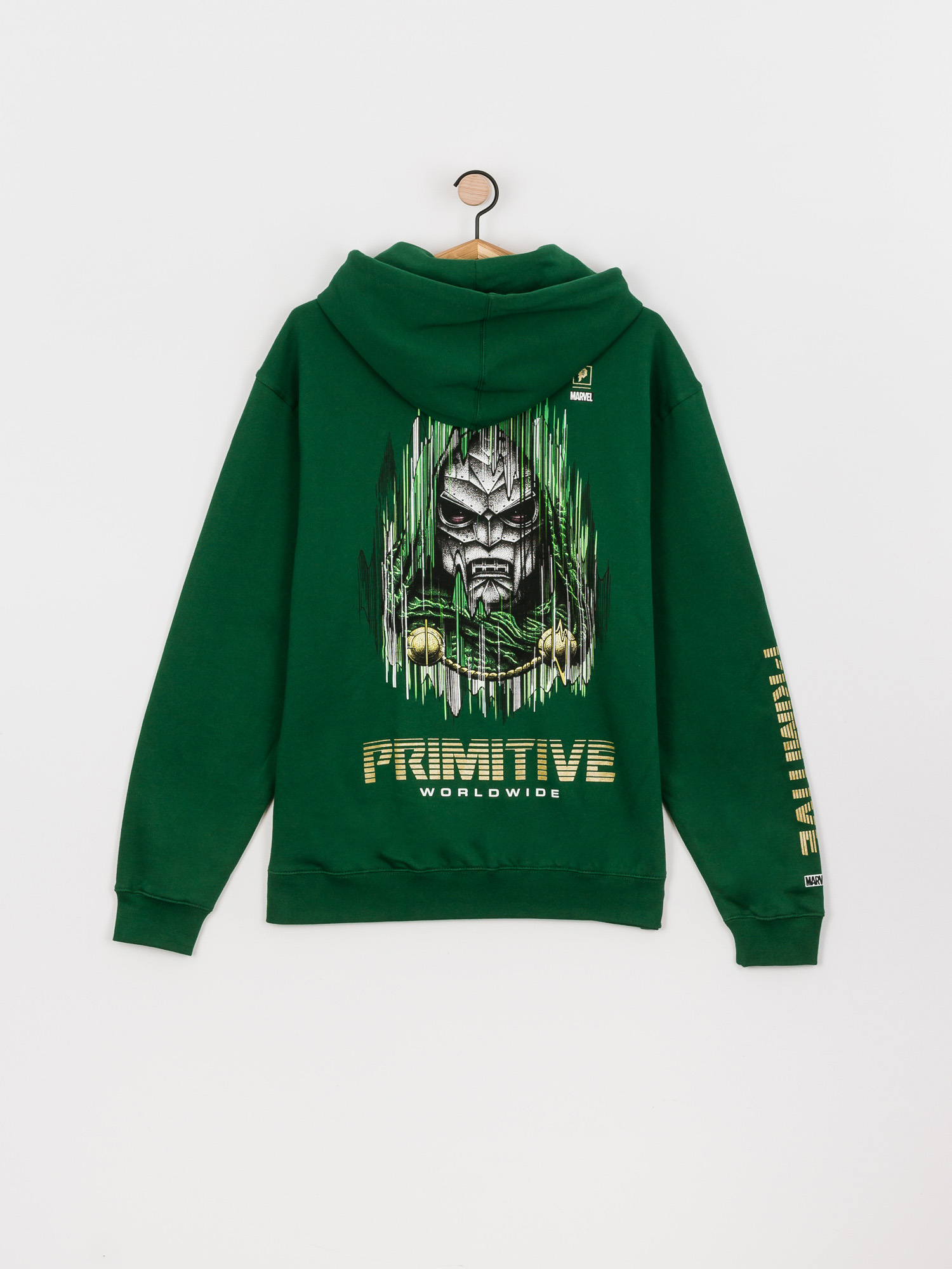 Bluza z kapturem Primitive Doom HD (dark green)