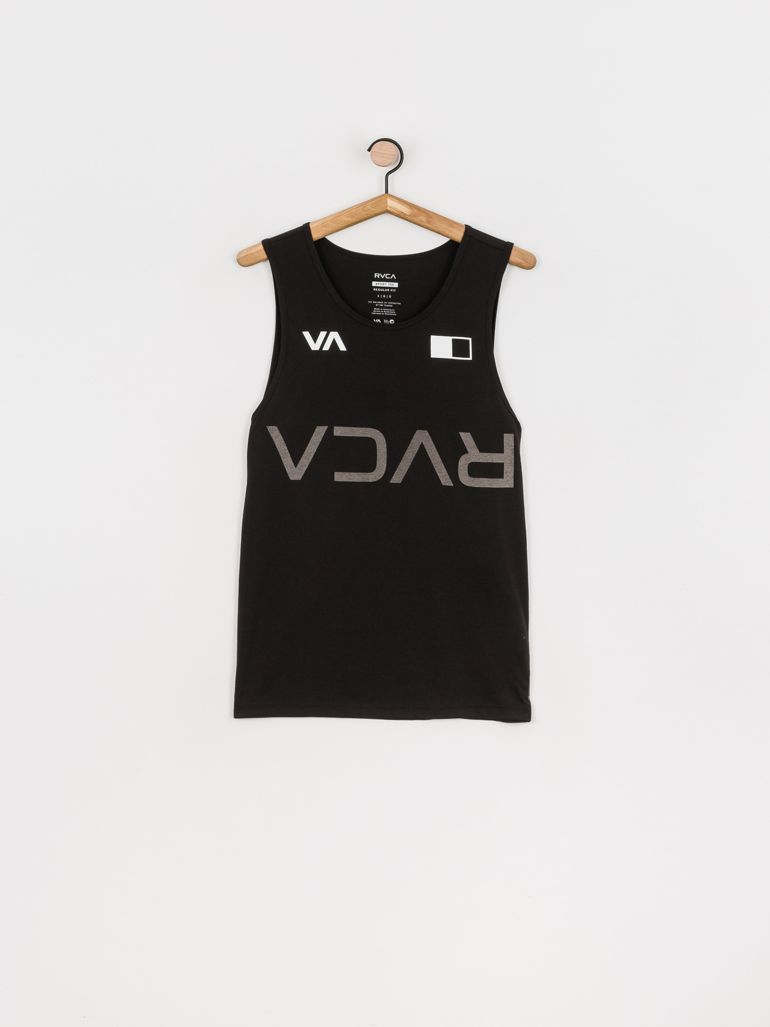 Koszulka RVCA Big Rvca Banner (black)
