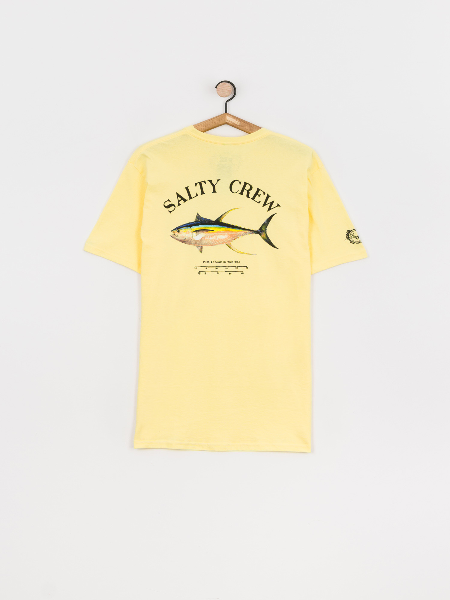 T-shirt Salty Crew Ahi Mount (banana)