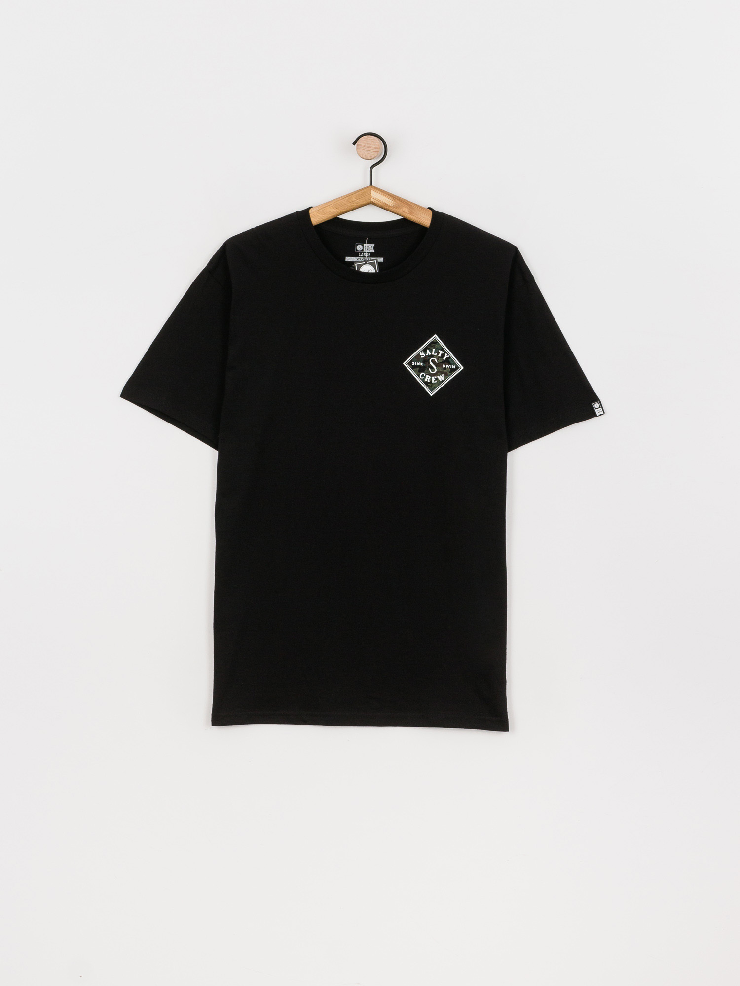 T-shirt Salty Crew Tippet Decoy Standard (black)