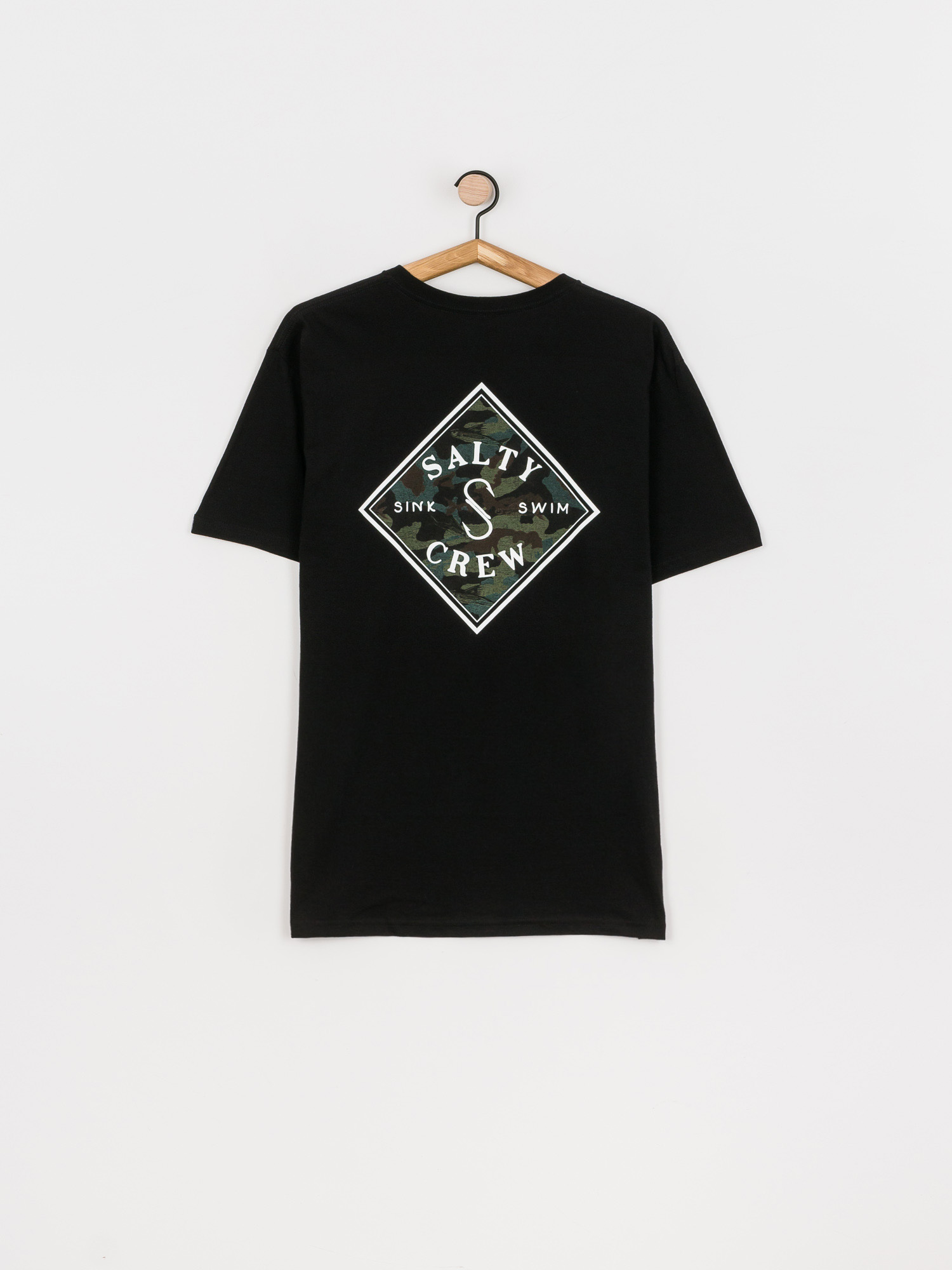 T-shirt Salty Crew Tippet Decoy Standard (black)