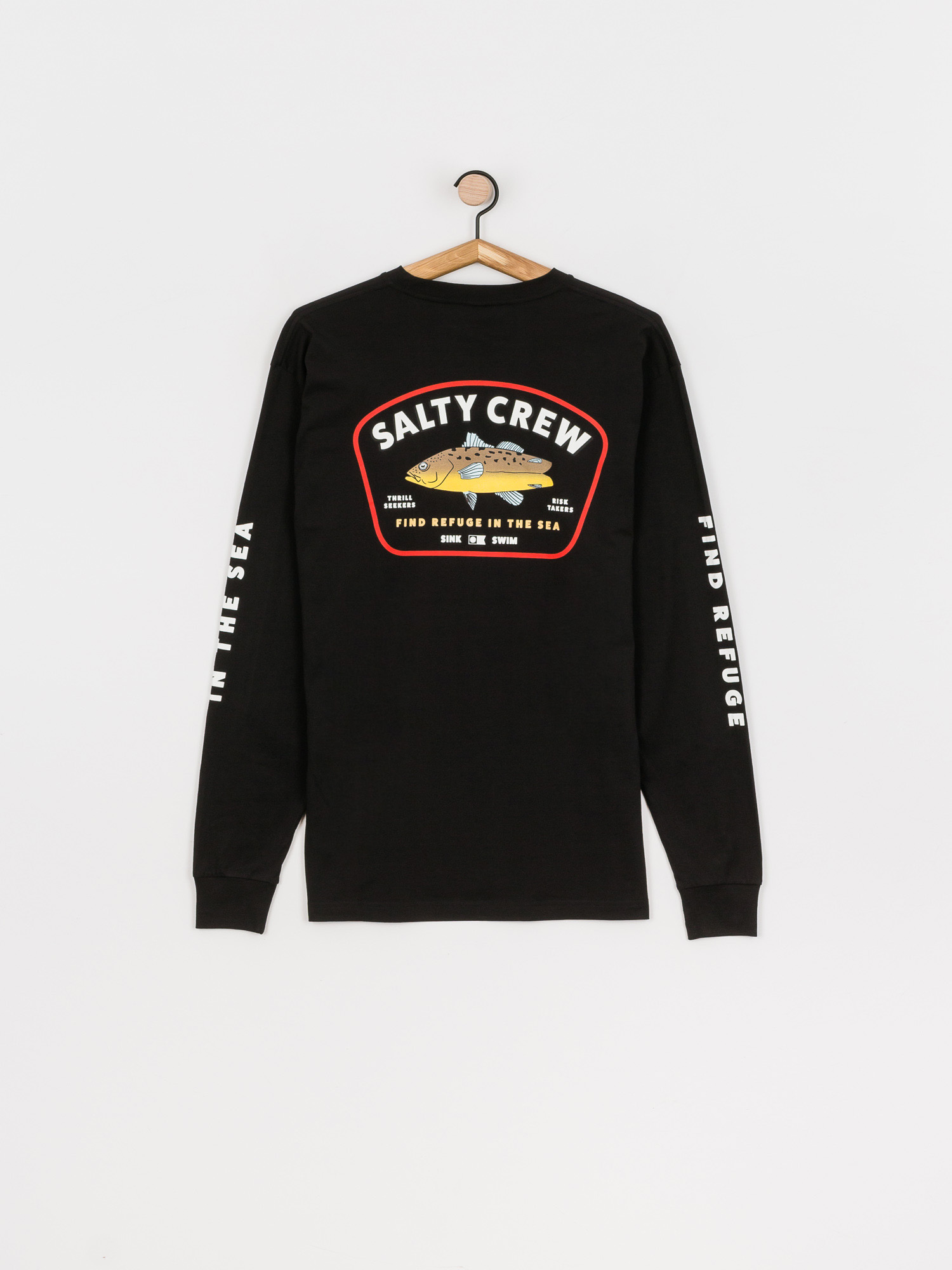 Longsleeve Salty Crew Creature (black)
