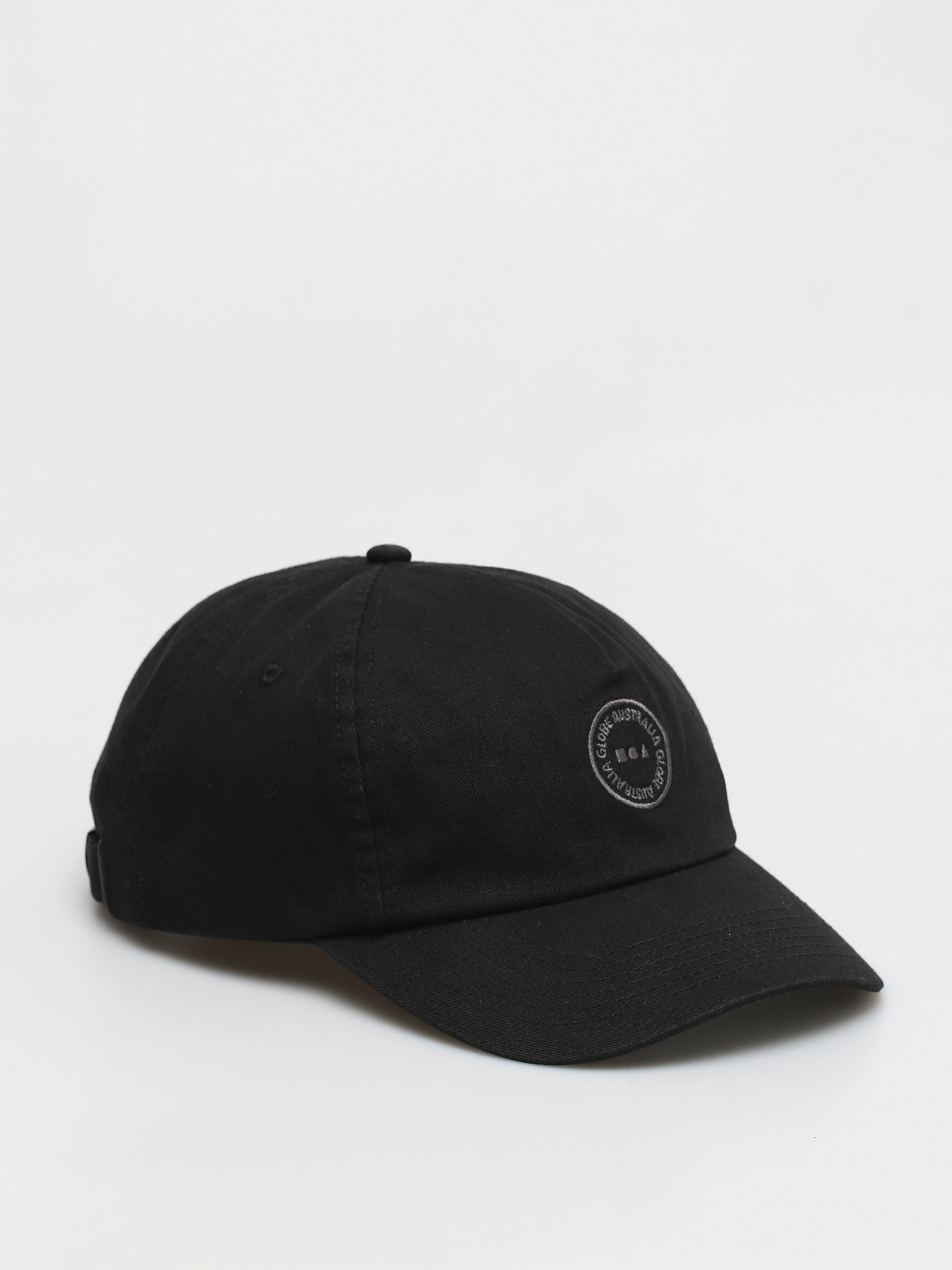 Czapka z daszkiem Globe Full Circle Cap ZD (washed black)