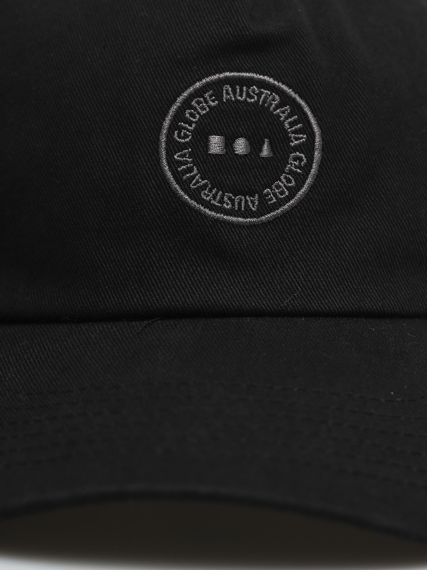 Czapka z daszkiem Globe Full Circle Cap ZD (washed black)
