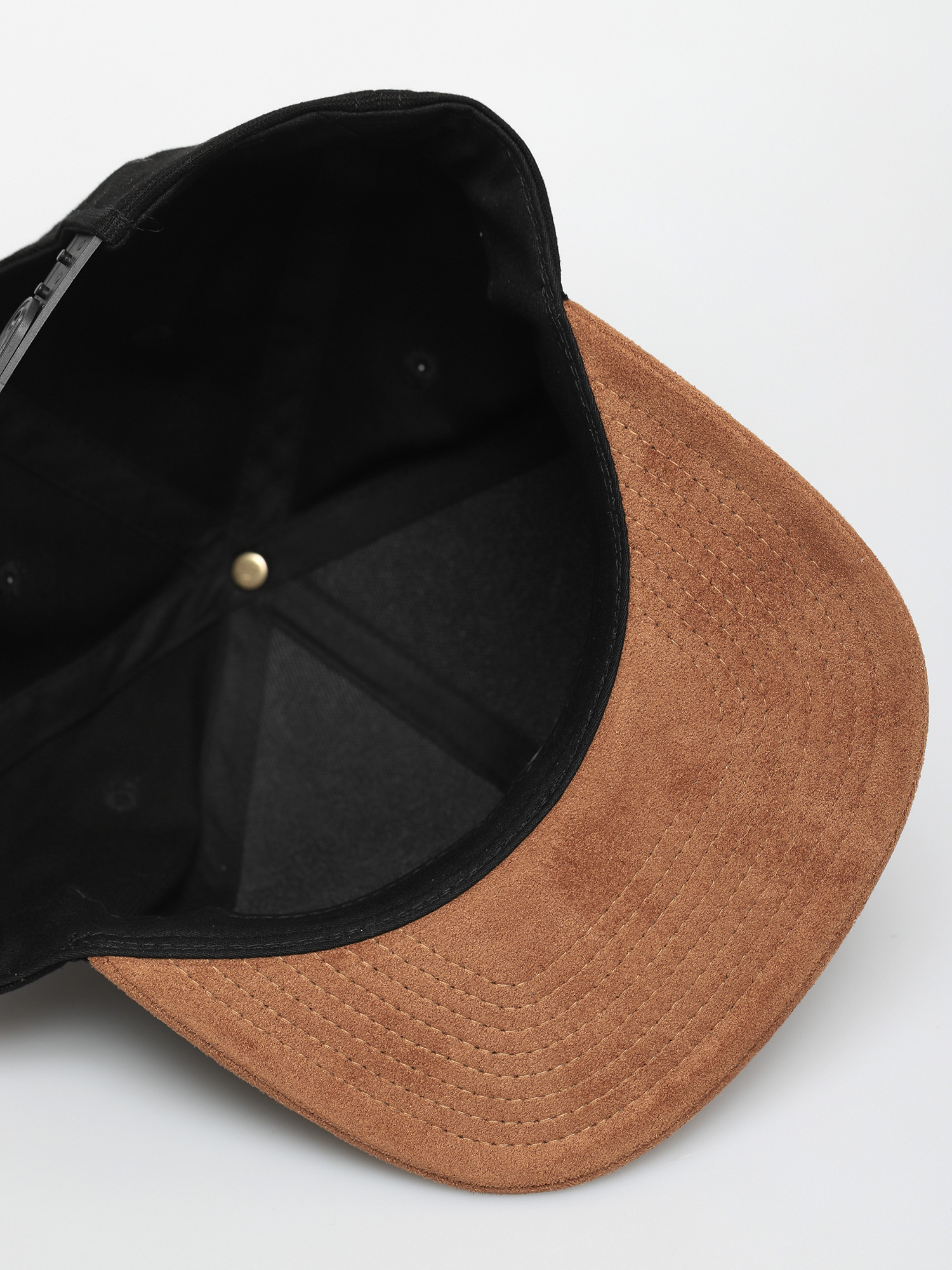 Czapka z daszkiem Volcom Quarter Fabric ZD (brushed black)