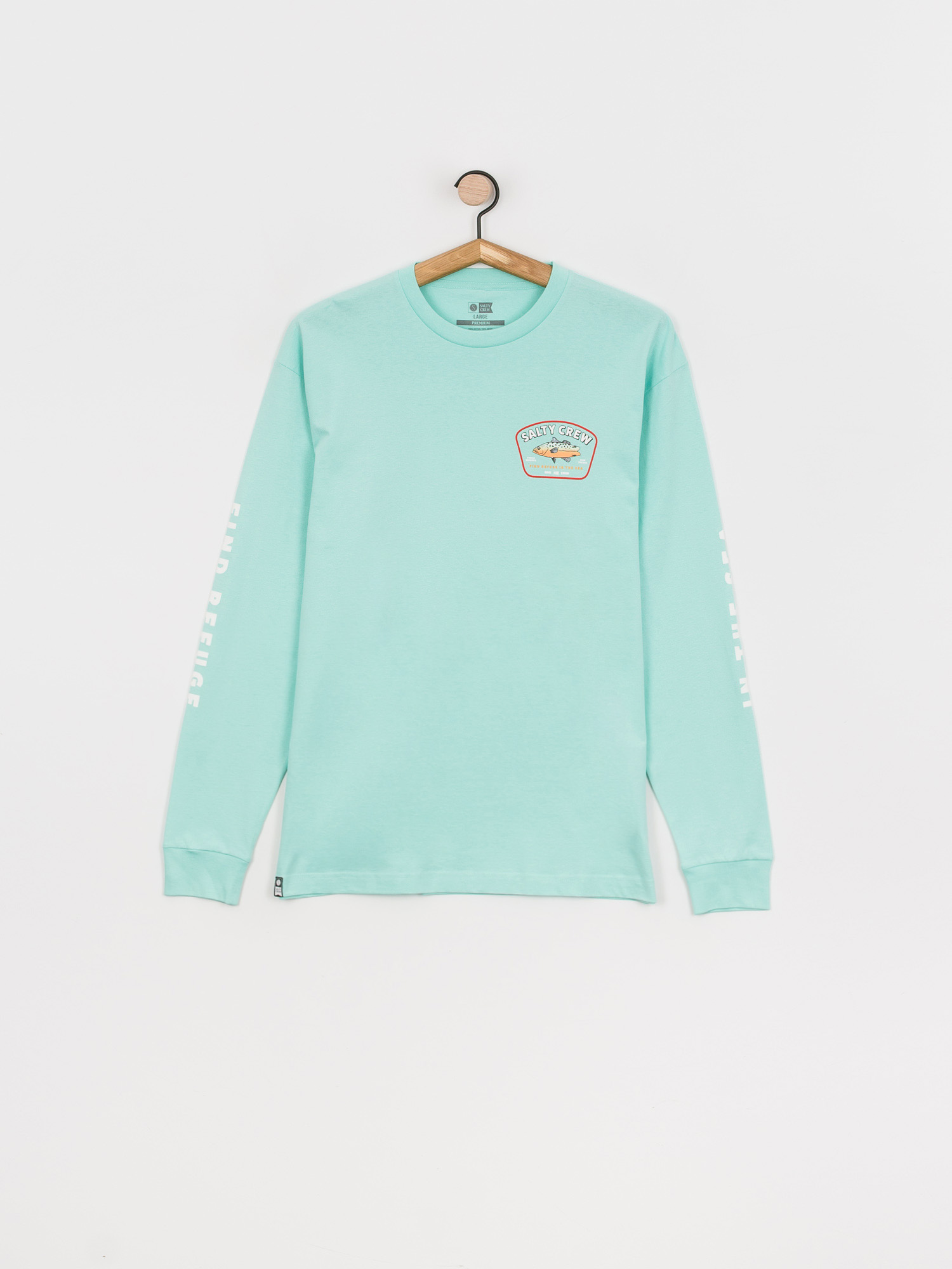 Longsleeve Salty Crew Creature (sea foam)