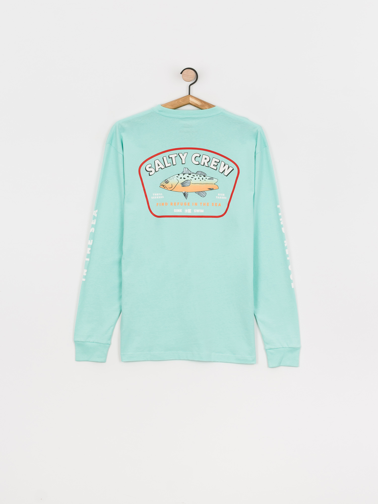 Longsleeve Salty Crew Creature (sea foam)