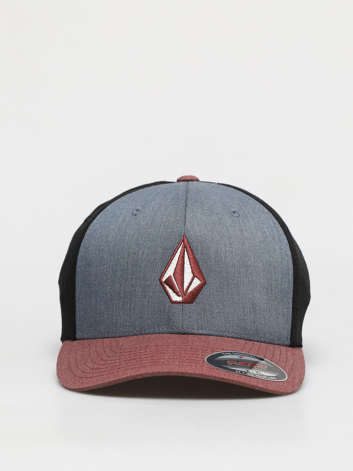 Czapka z daszkiem Volcom Full Stone Hthr Xfit ZD (sequoia brown)