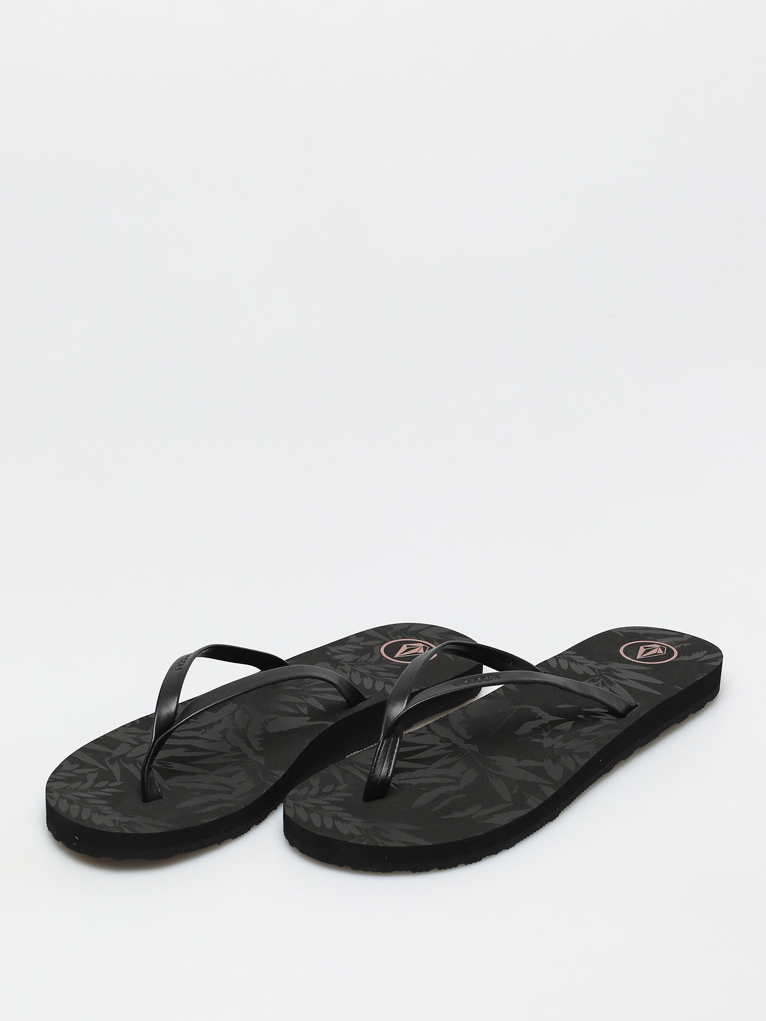 Japonki Volcom Color Me Spring Wmn (black out)