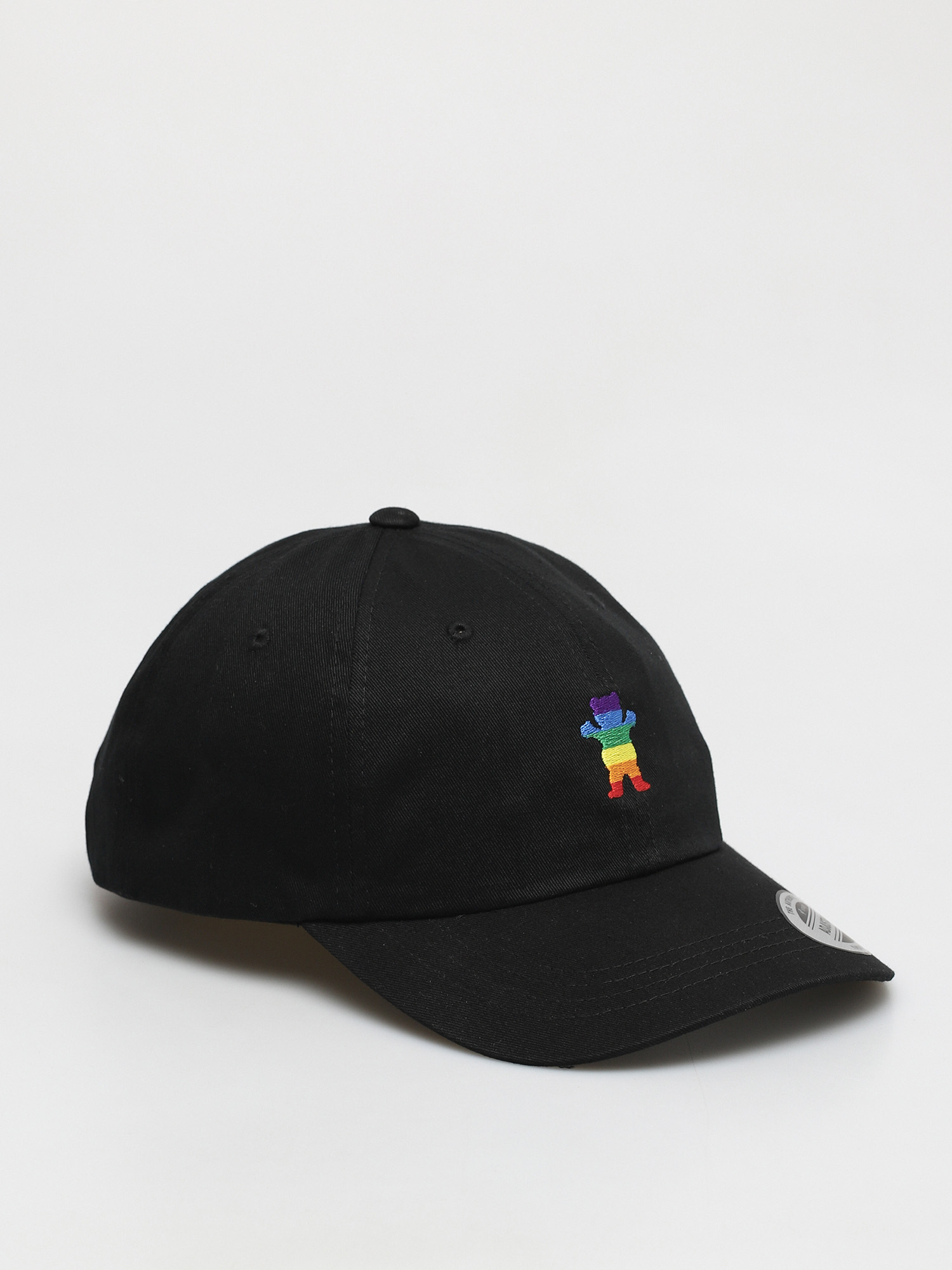 Czapka z daszkiem Grizzly Griptape Pride Bear ZD (black)