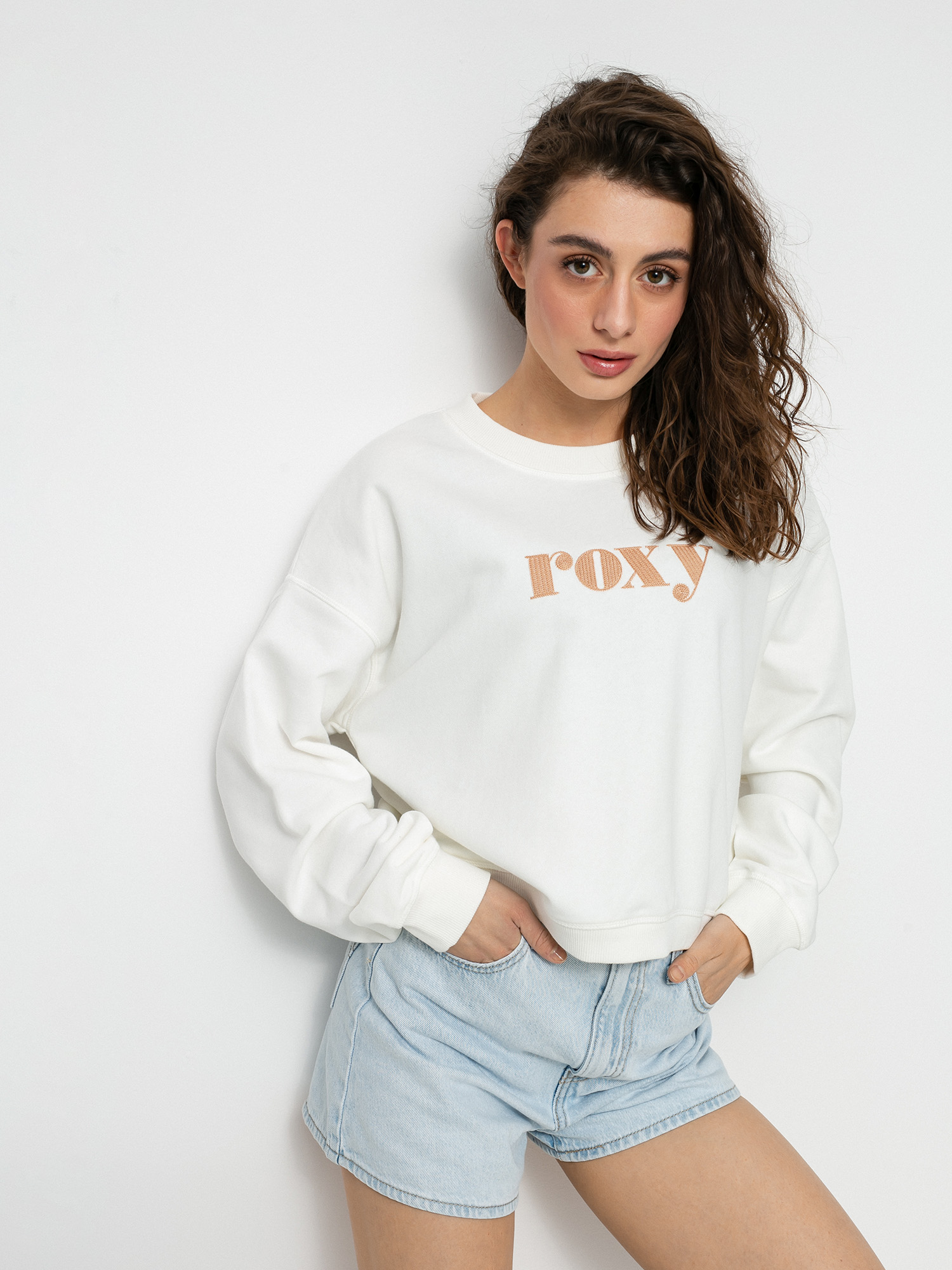 Bluza Roxy Break Away Crew Wmn (snow white)