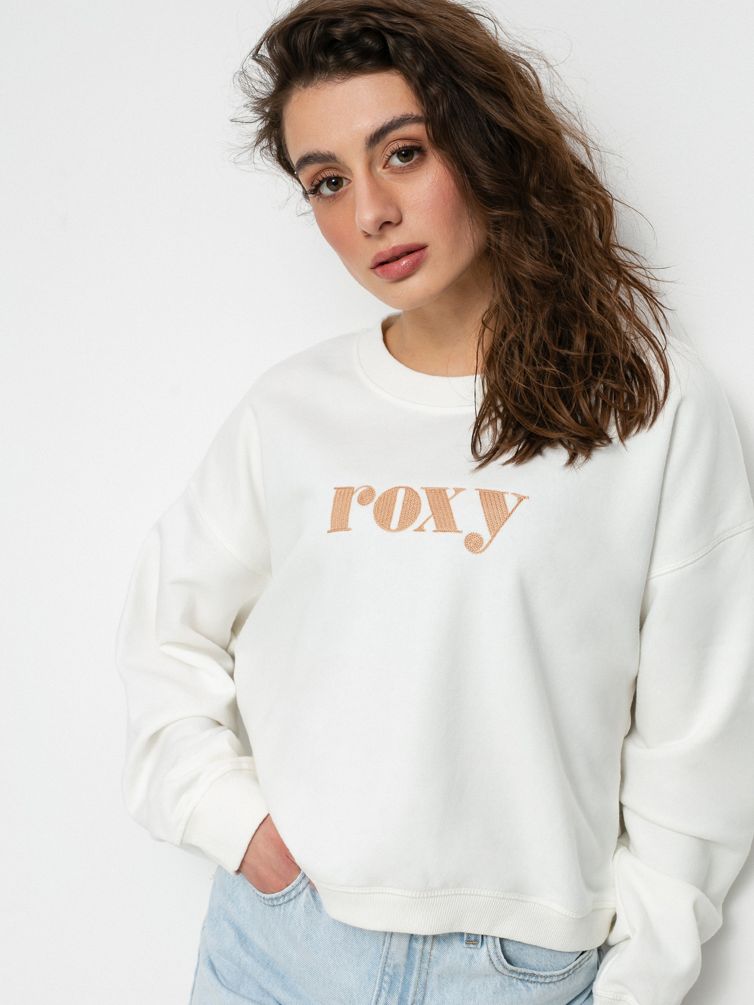 Bluza Roxy Break Away Crew Wmn (snow white)