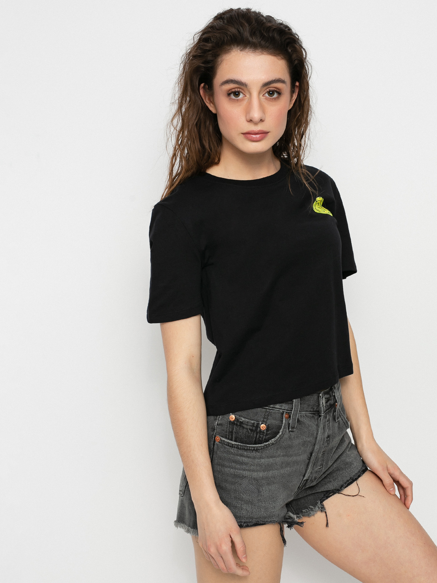 T-shirt Element The Vision Crop Wmn (black)